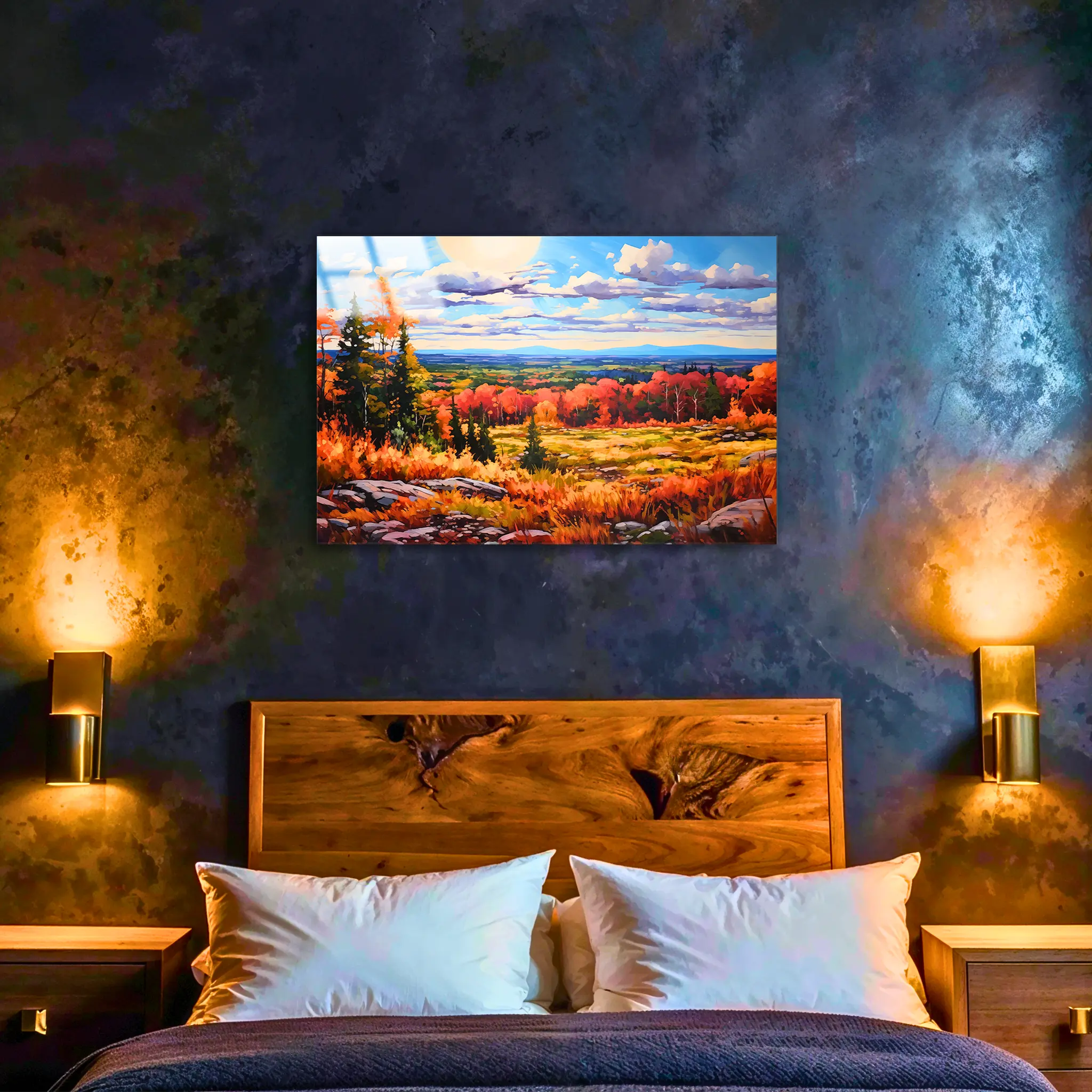 tableau-peinture-a-huile-paysage-4k-dans-la-chambre | DreamWay