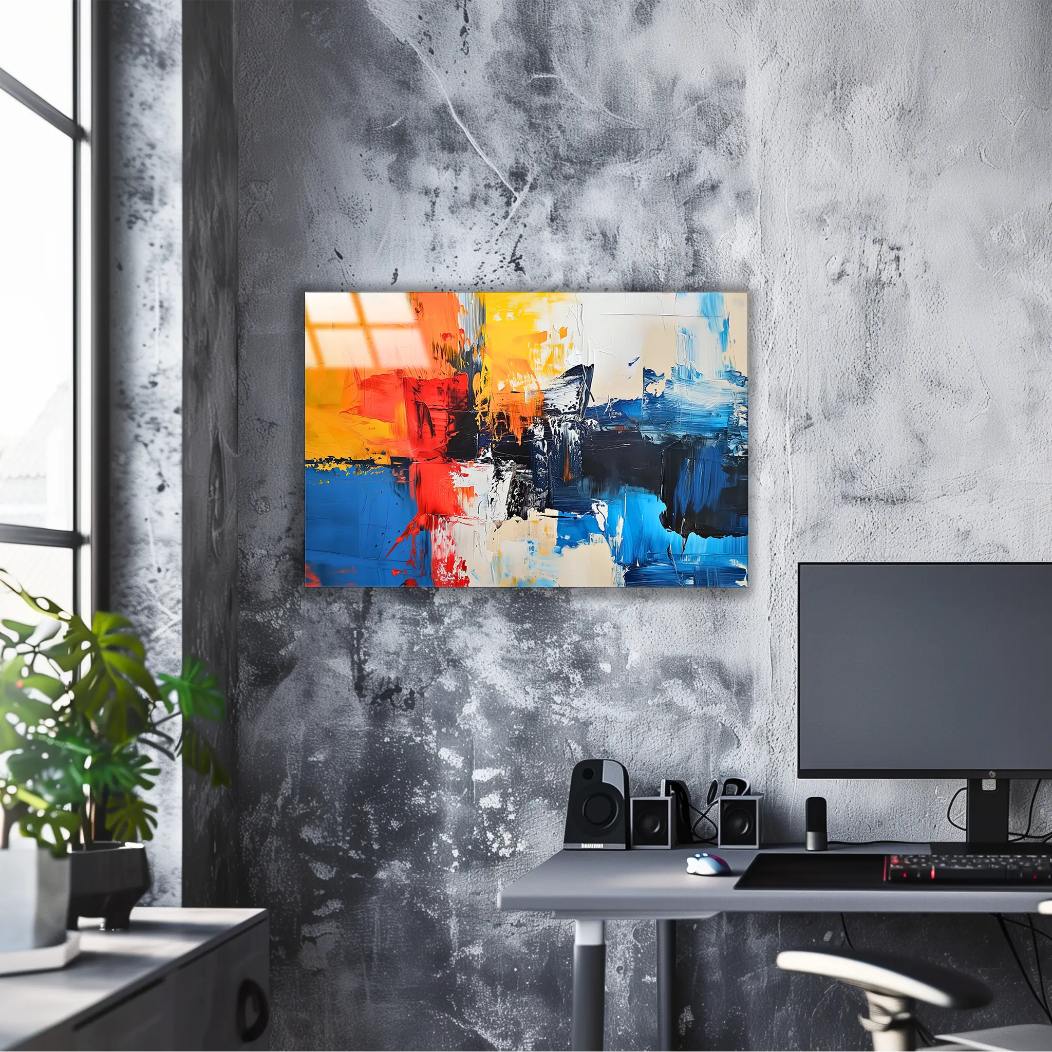 tableau-peinture-acrylique-abstrait | DreamWay