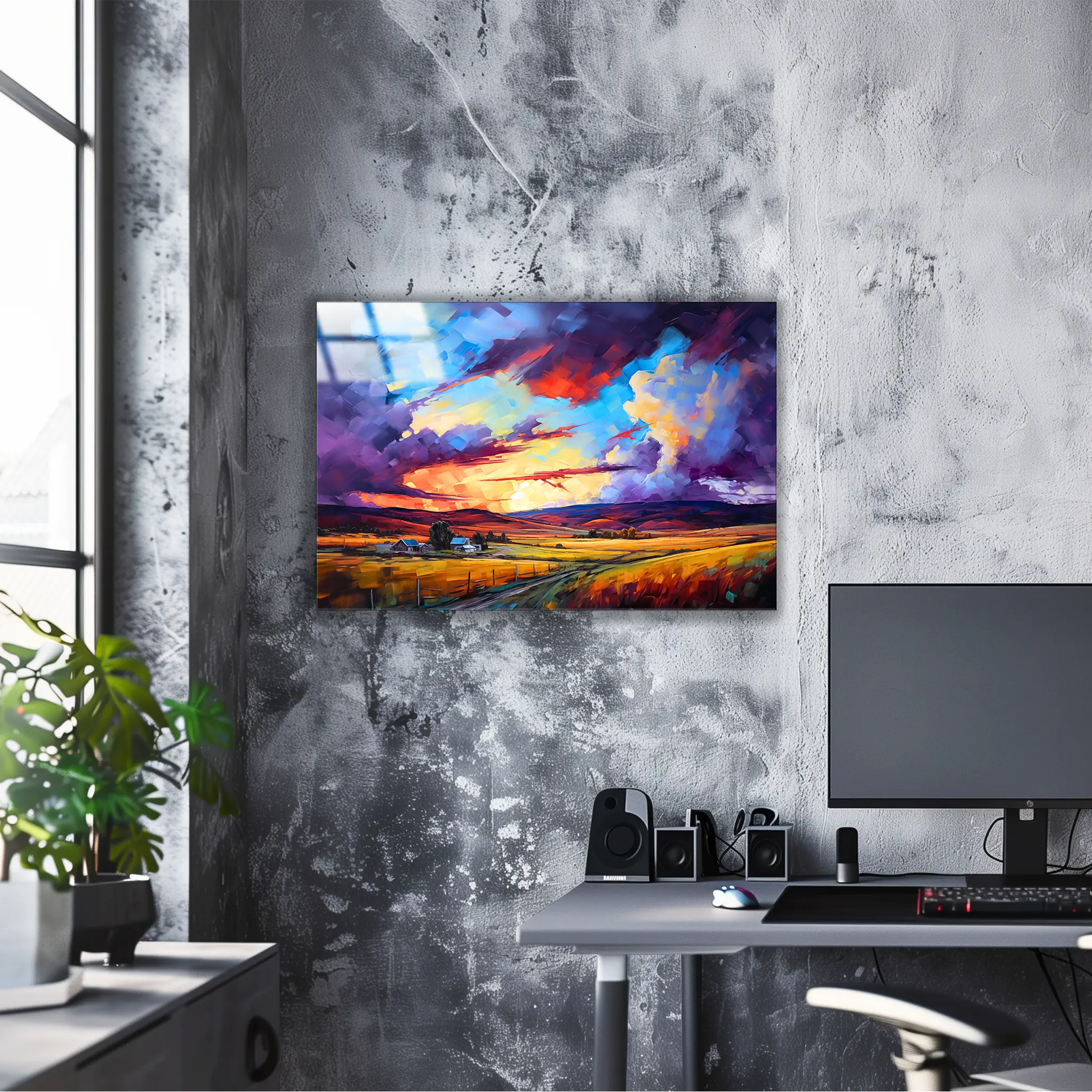 tableau-peinture-acrylique-paysage-4k | DreamWay