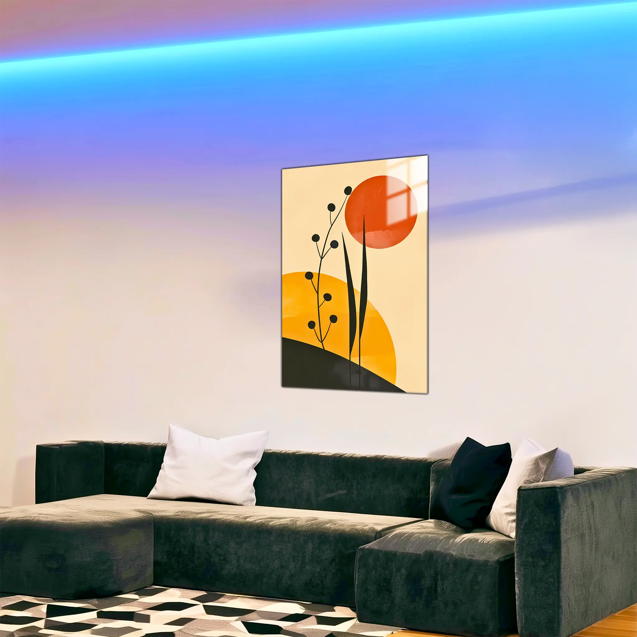 tableau-peinture-boheme-dans-le-salon | DreamWay