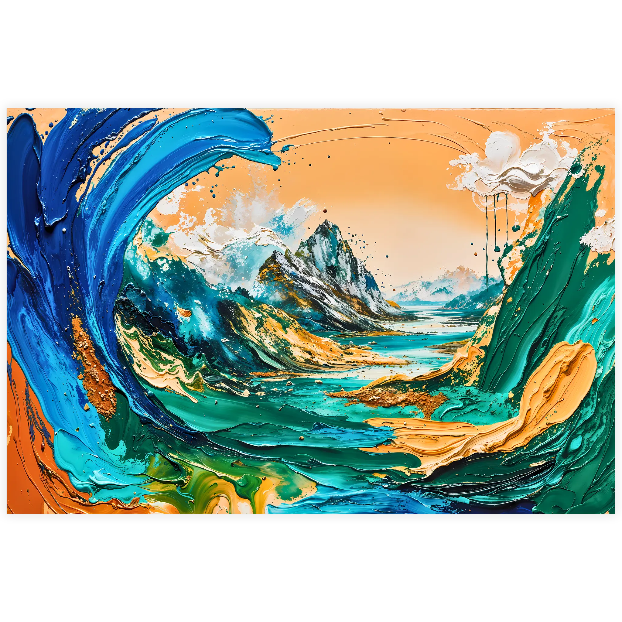 tableau-peinture-paysage-abstrait-4k | DreamWay