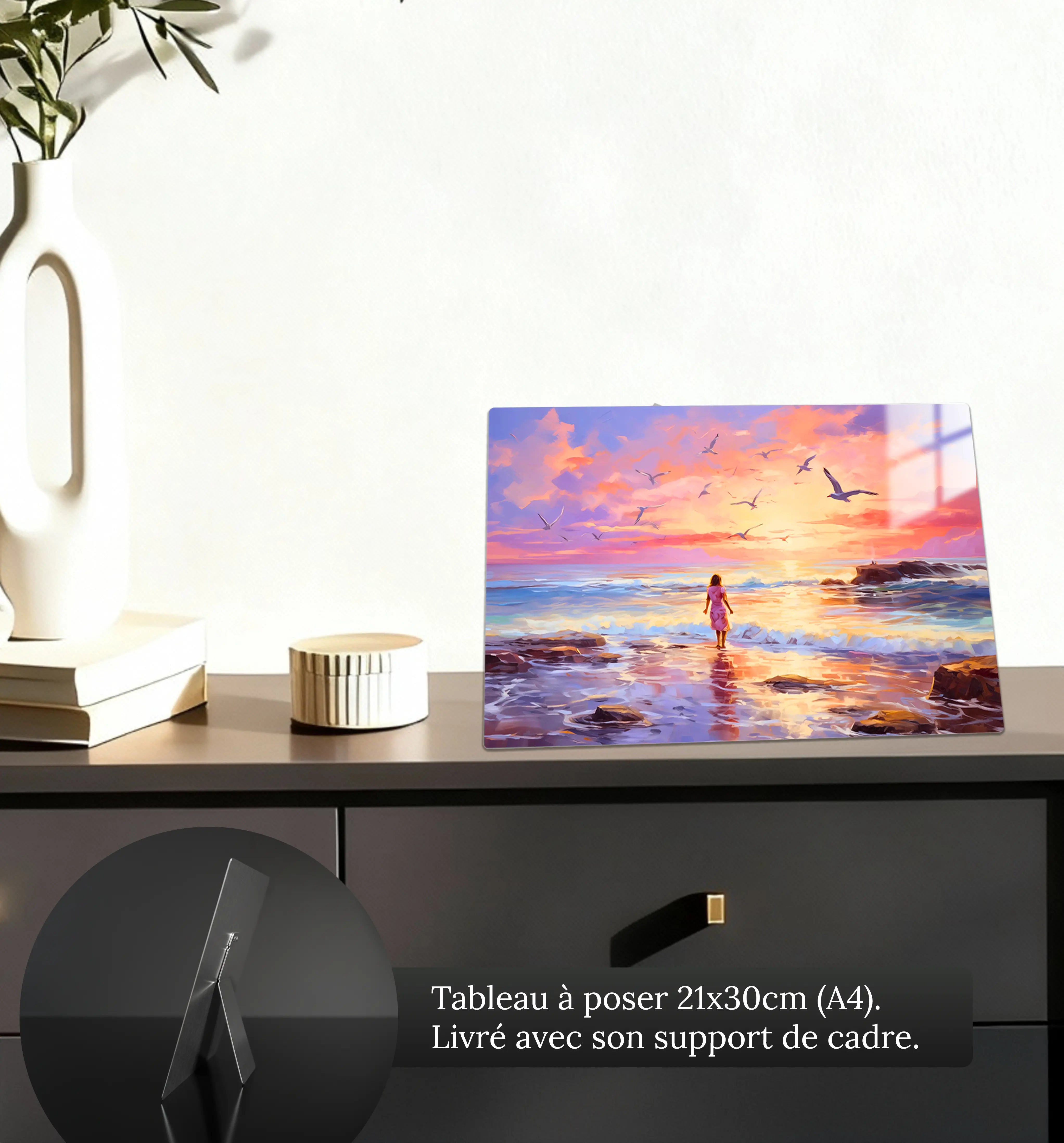 tableau-peinture-paysage-mer-4k-petit-format-a-poser-sur-meuble | DreamWay