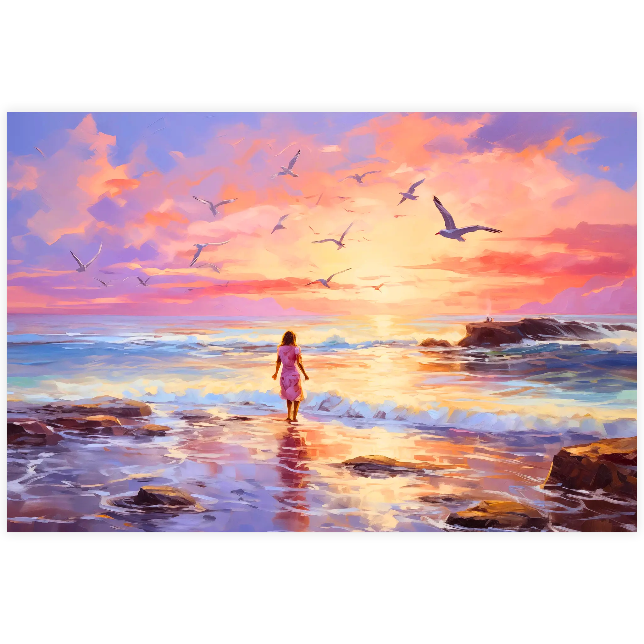 tableau-peinture-paysage-mer-4k | DreamWay