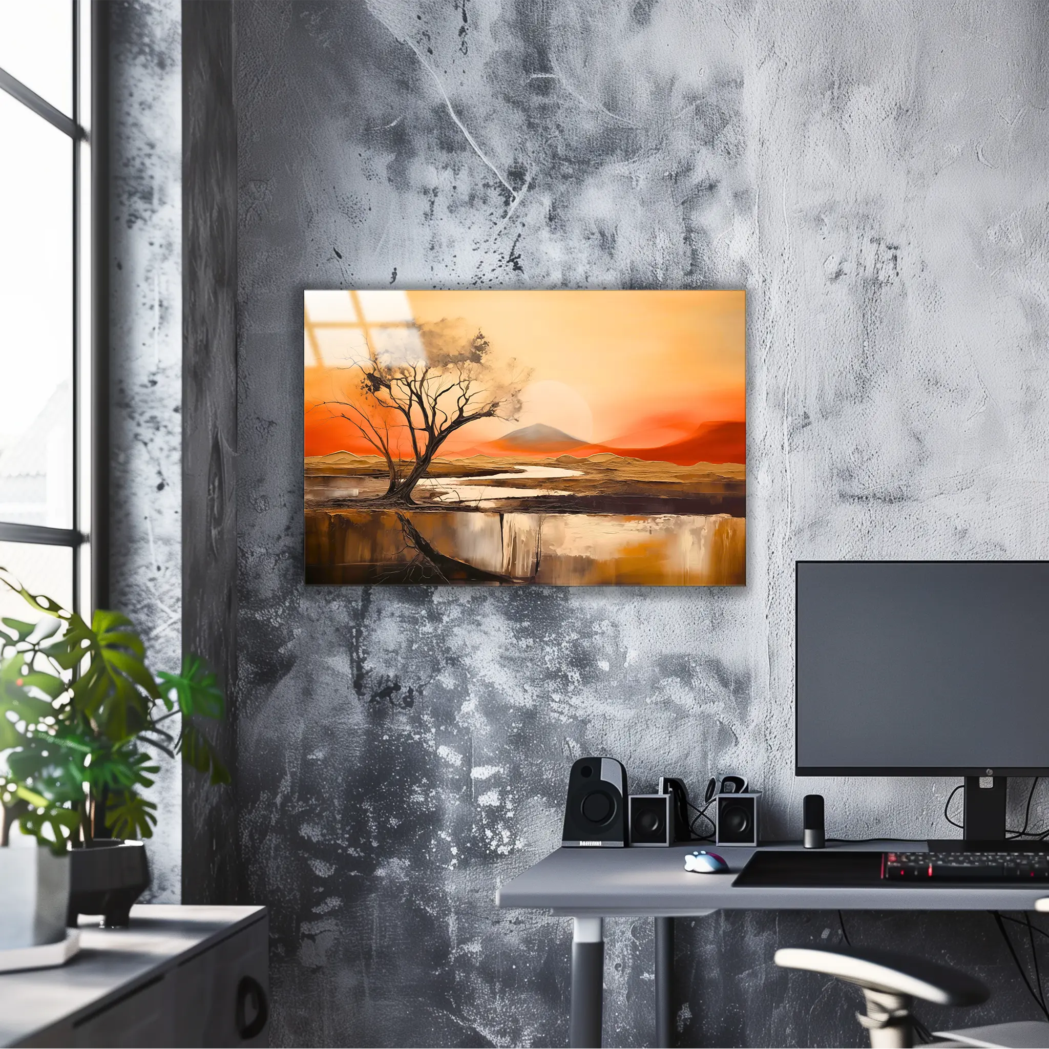 tableau-peinture-paysage-moderne-4k | DreamWay