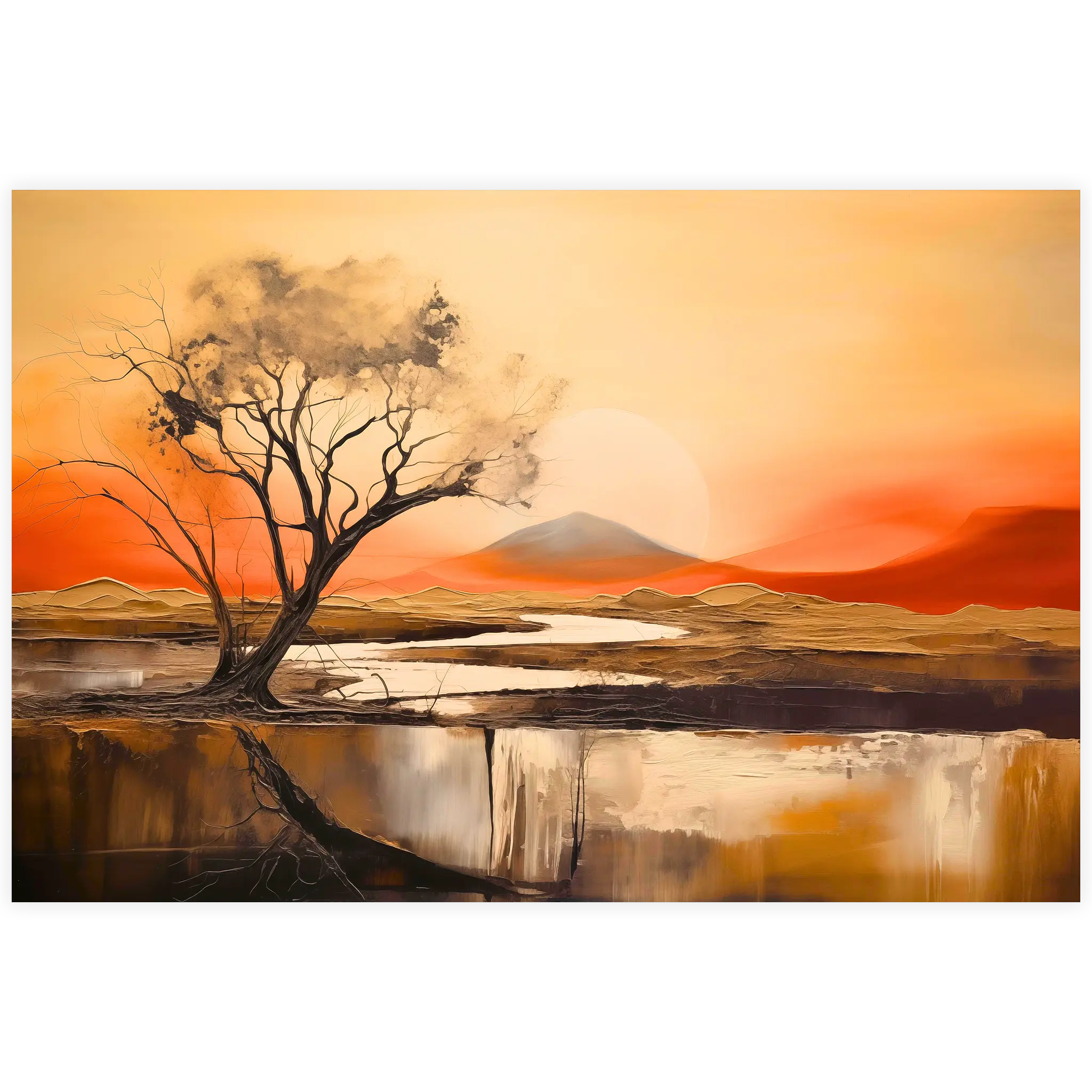 tableau-peinture-paysage-moderne-4k | DreamWay