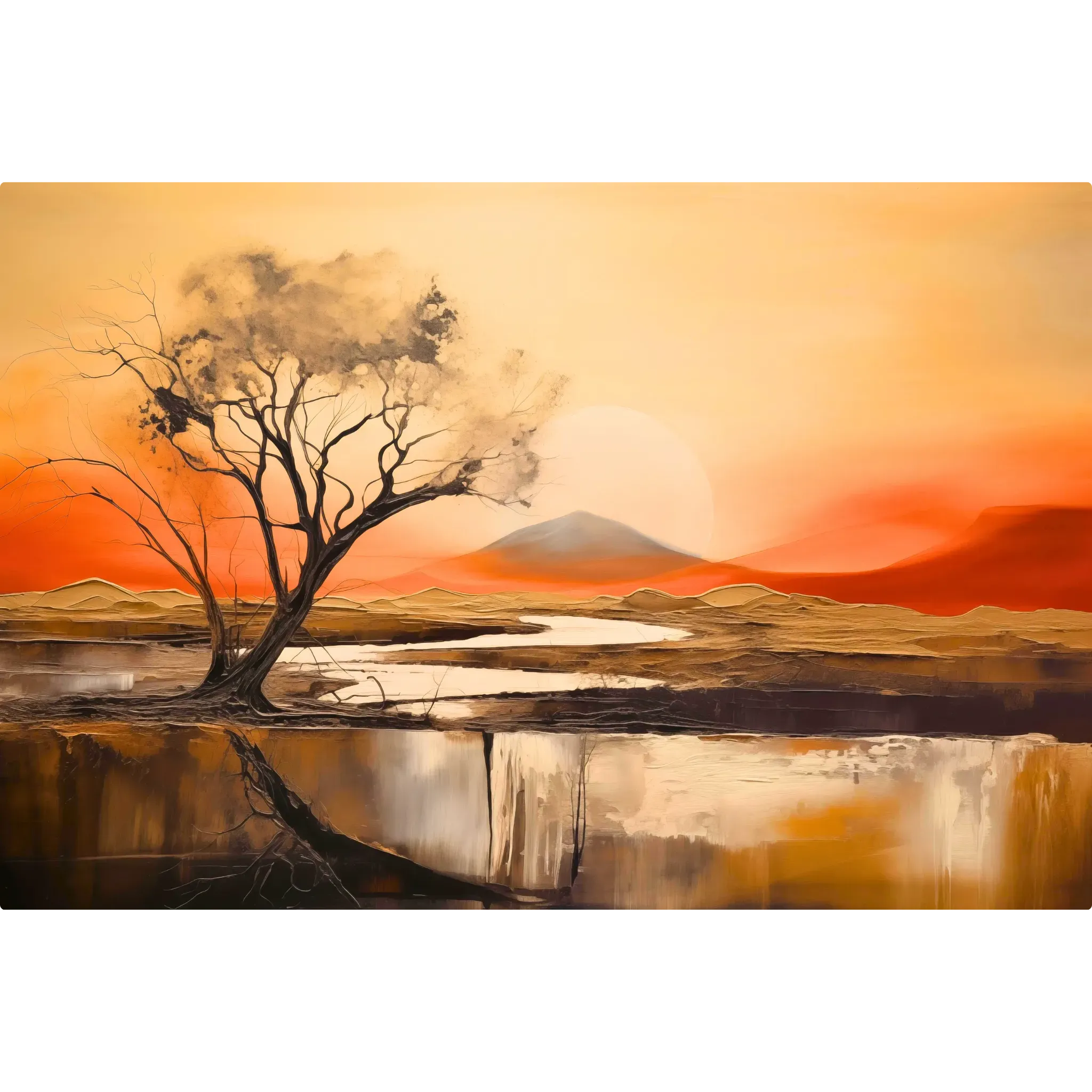 tableau-peinture-paysage-moderne | DreamWay
