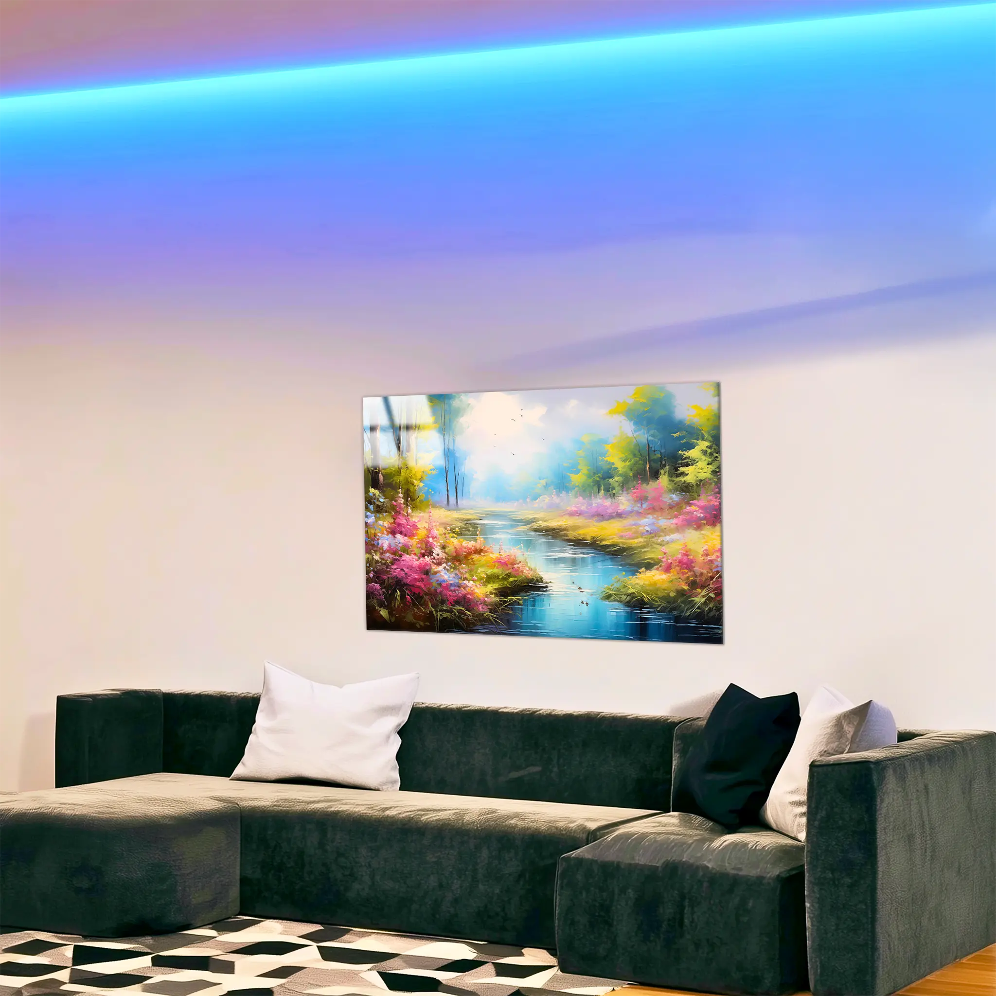 tableau-peinture-paysage-nature4k-dans-le-salon | DreamWay