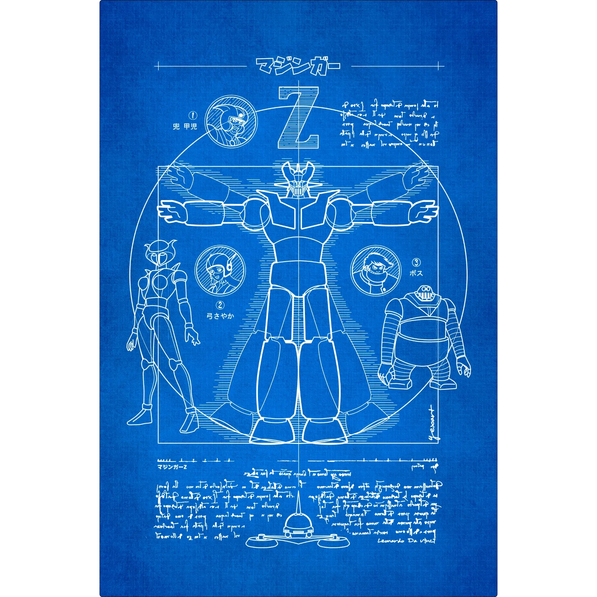 Tableau Plan Mazinger Z
