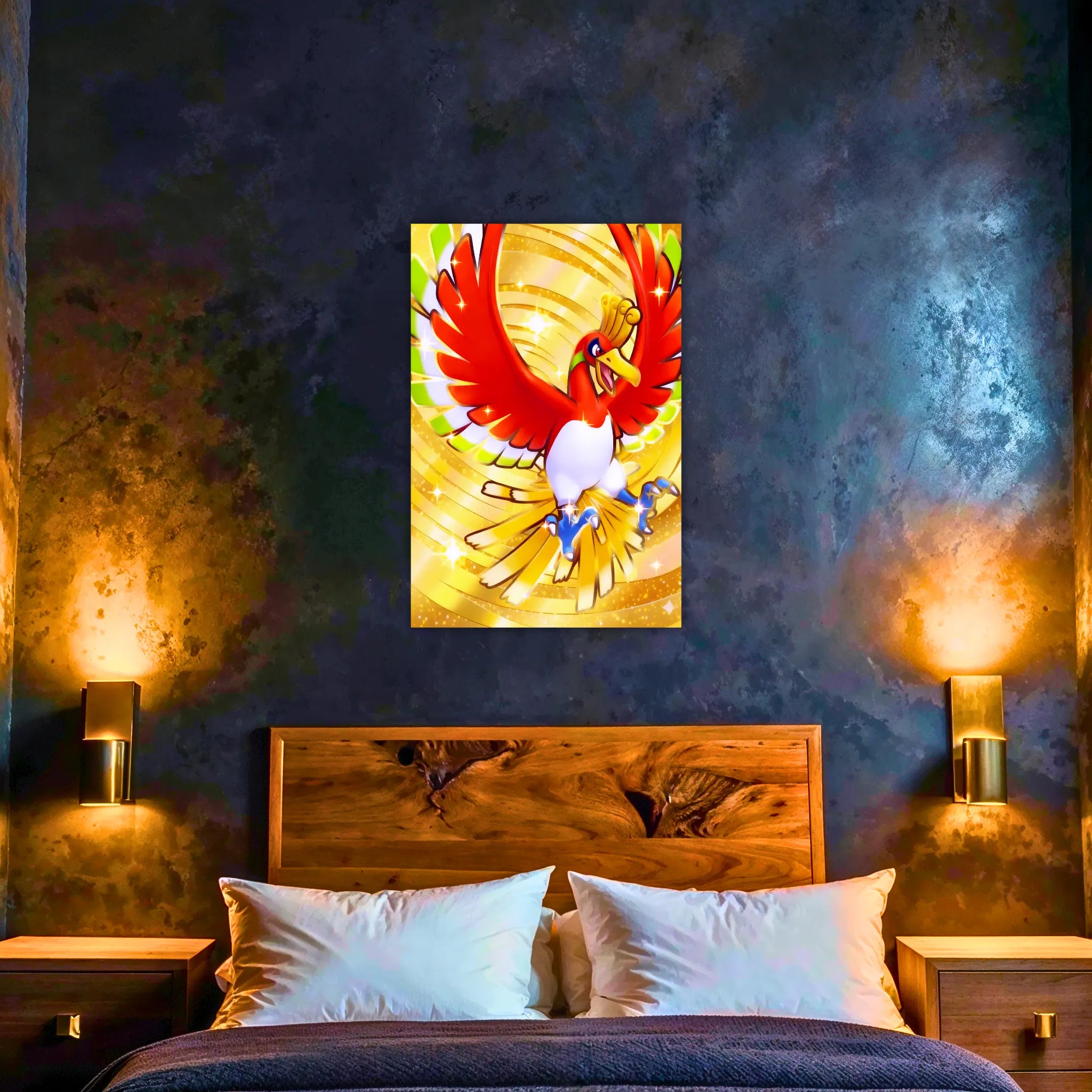 Tableau Pokémon Ho-Oh Légendaire