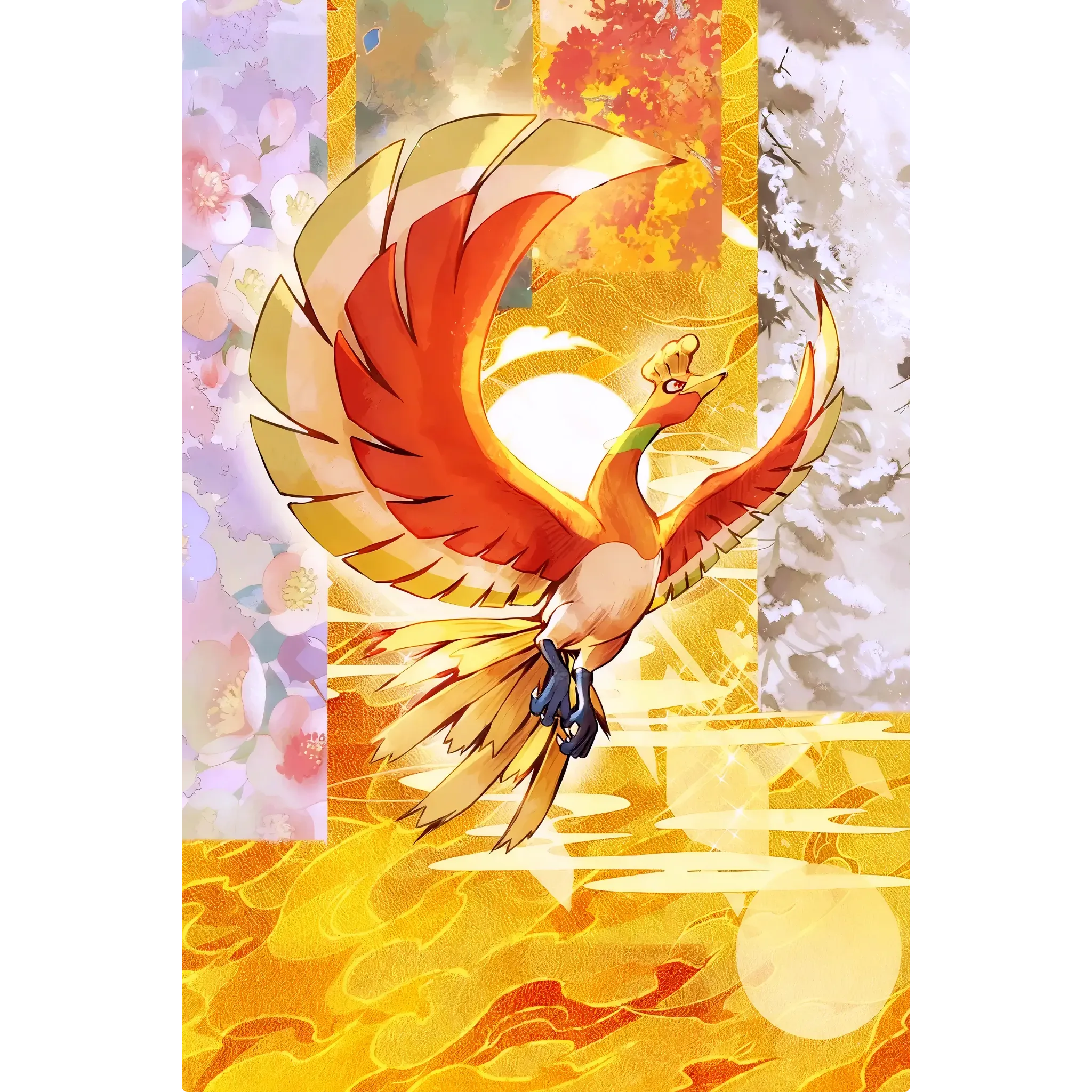 Tableau Pokémon Ho-Oh