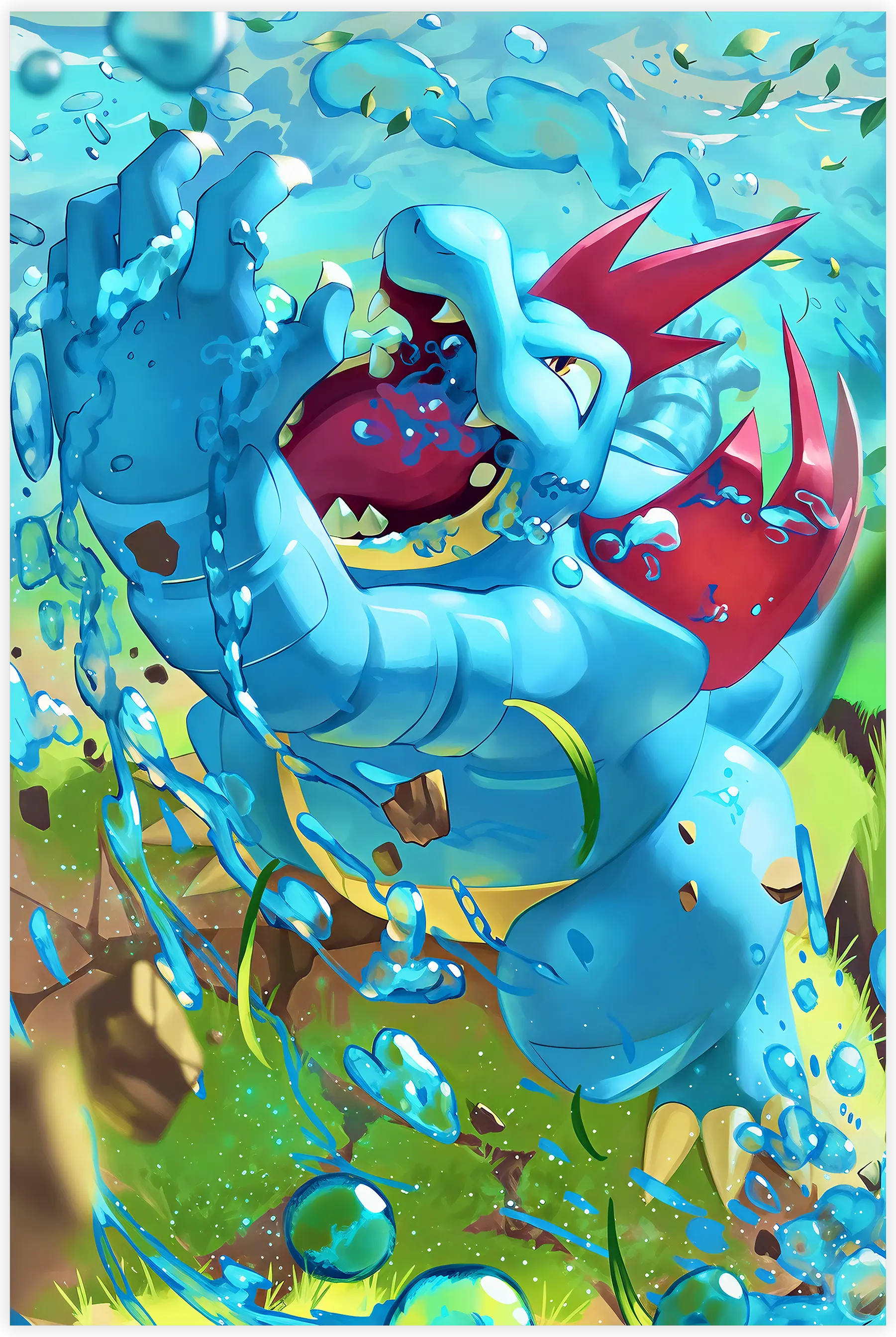 Tableau Pokemon Aligatueur