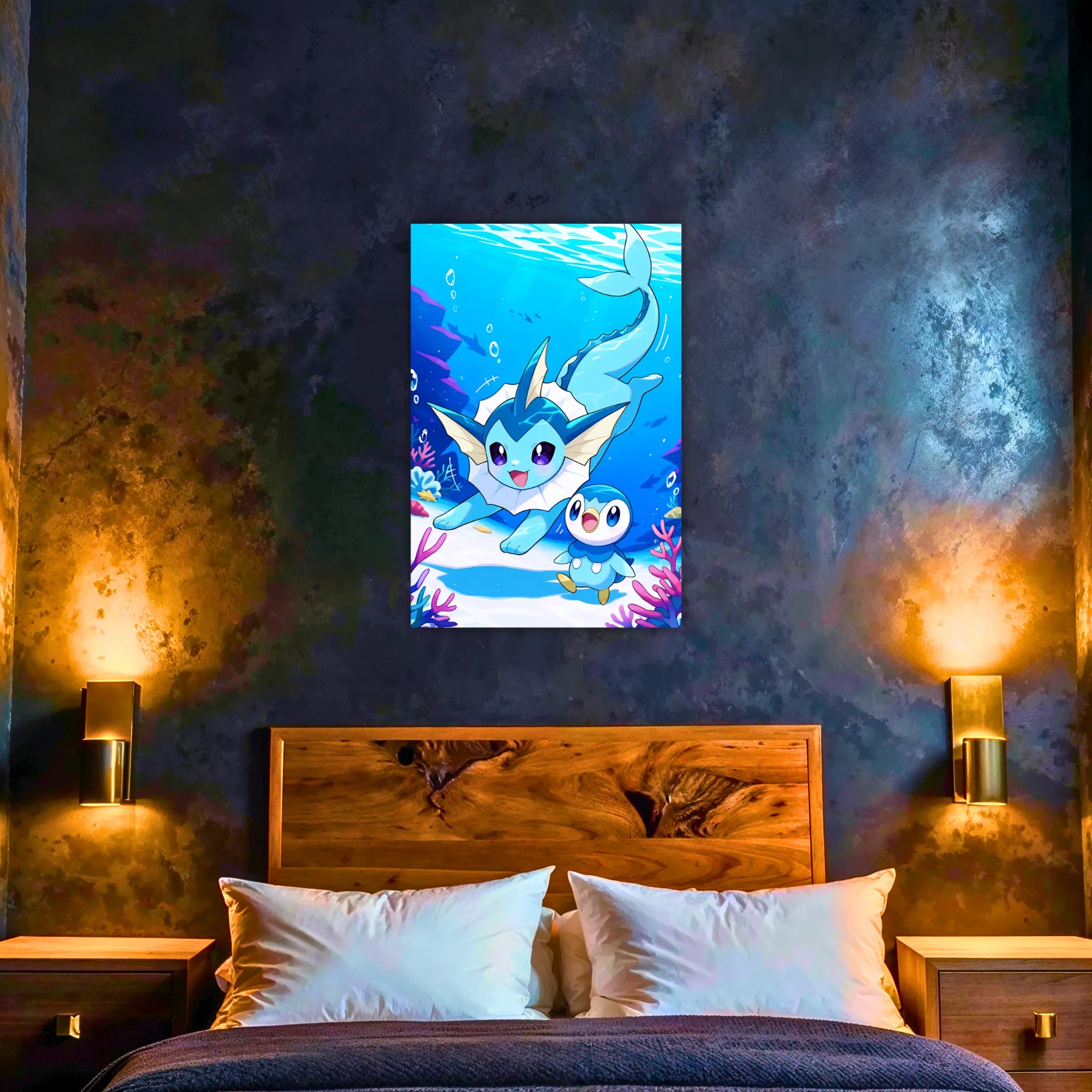 Tableau Pokémon Aquali Et Tiplouf