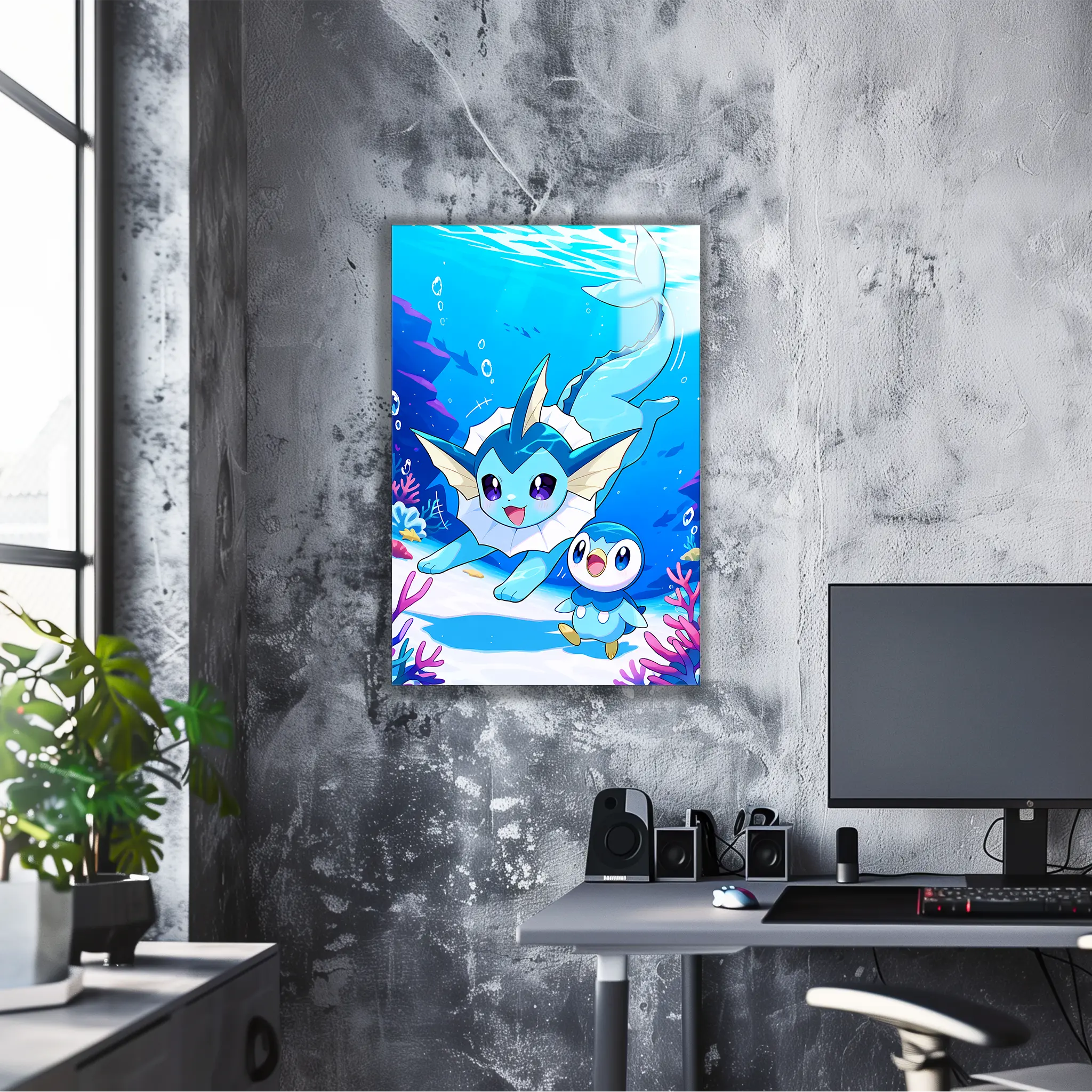 Tableau Pokémon Aquali Et Tiplouf