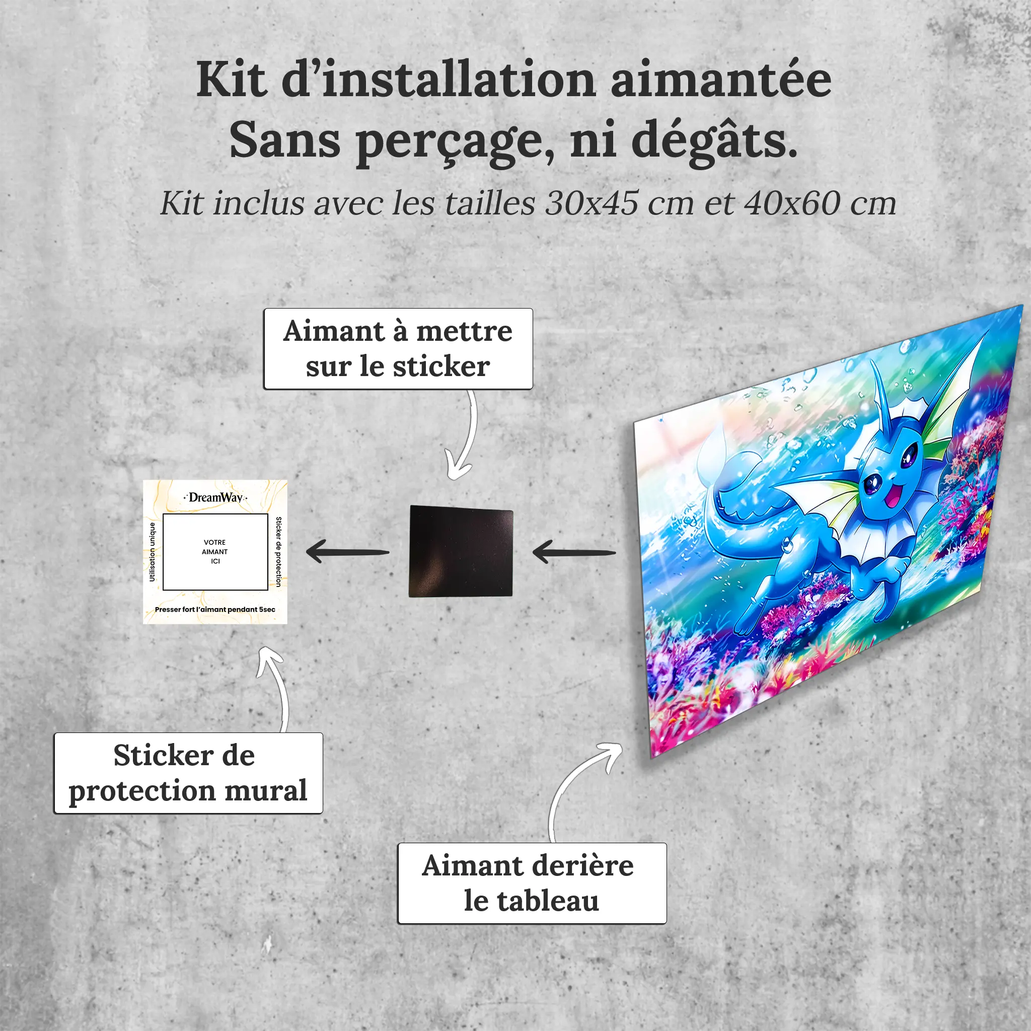 tableau-pokemon-aquali-paysage-avec-installation-aimantee | DreamWay