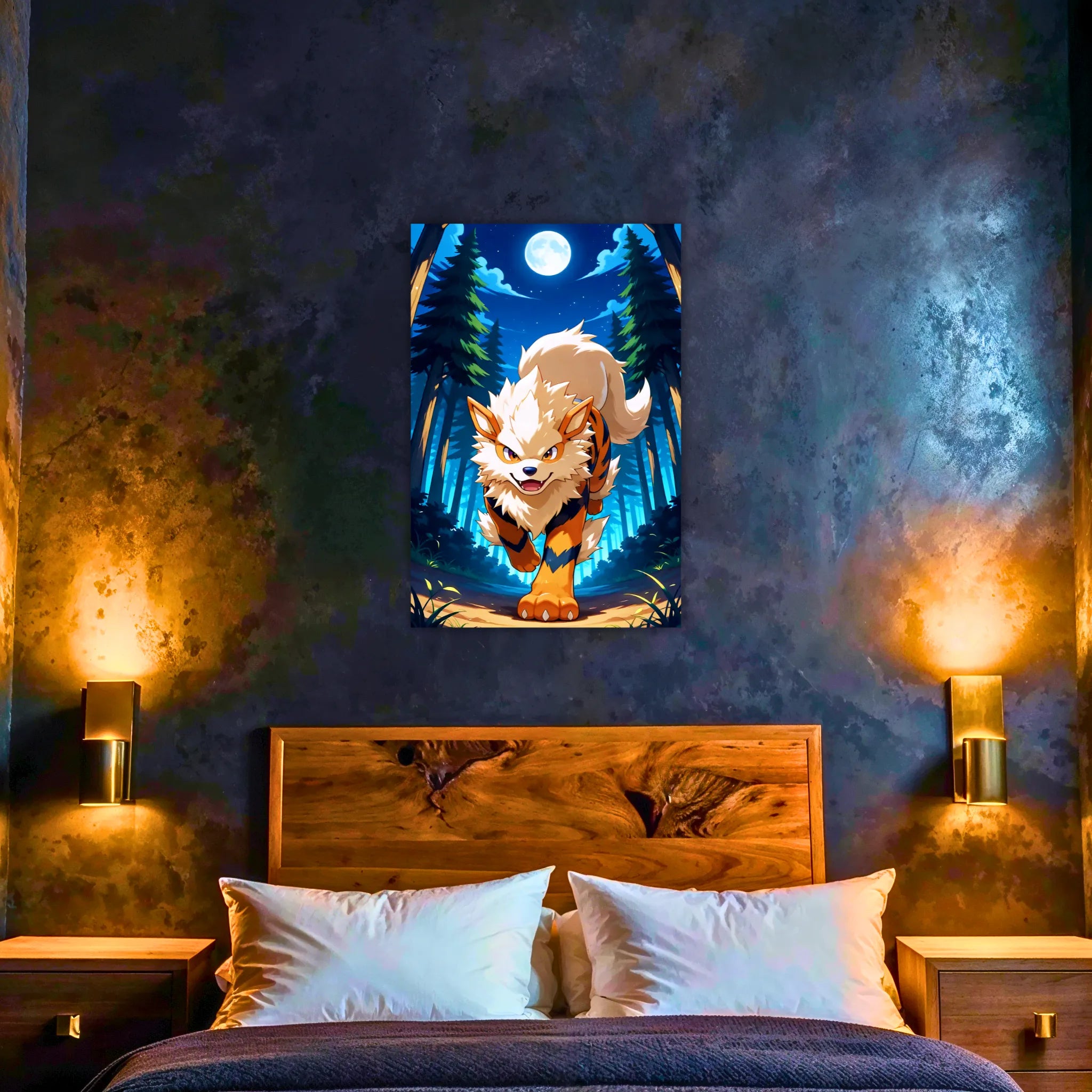Tableau Pokémon Arcanin Clair De Lune