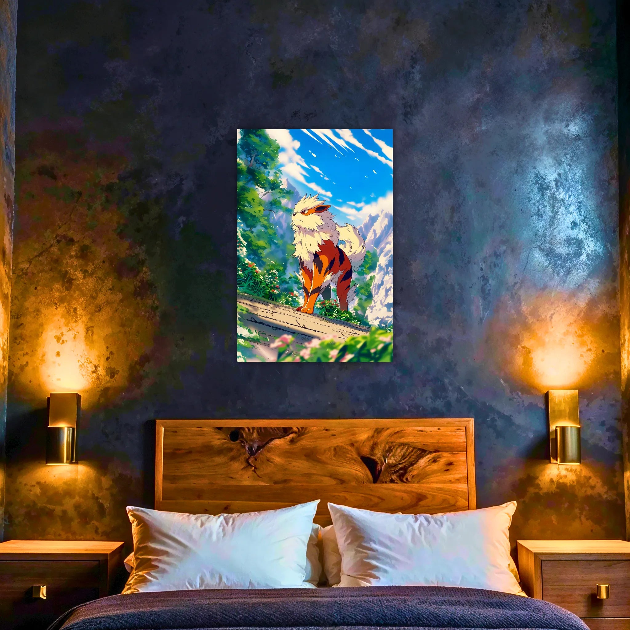 Tableau Pokémon Arcanin Nature