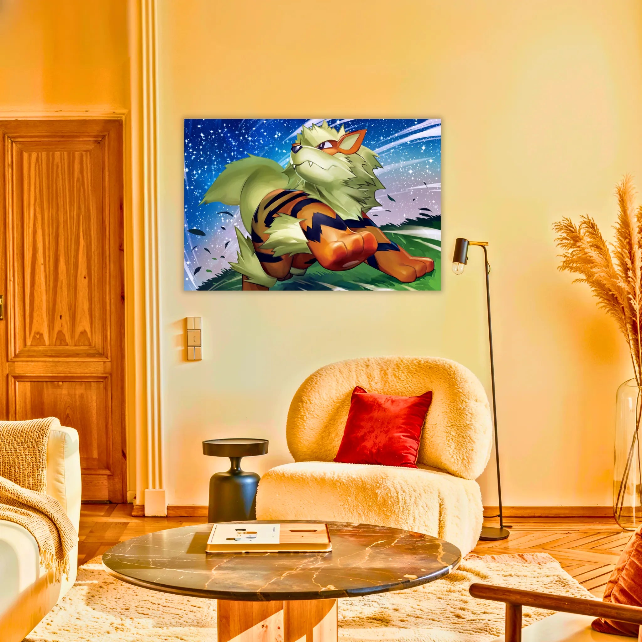 Tableau Pokémon Arcanin Nuit Étoilée