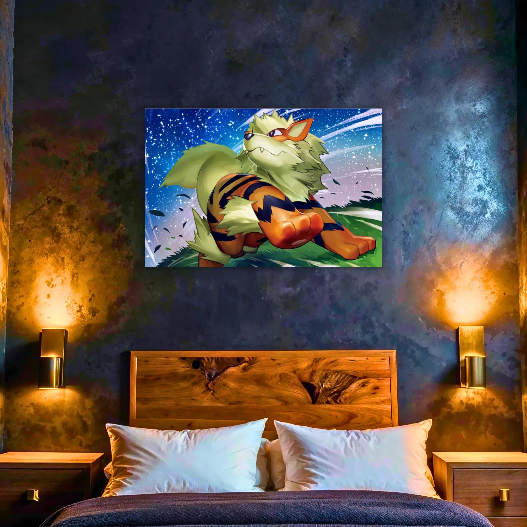Tableau Pokémon Arcanin Nuit Étoilée