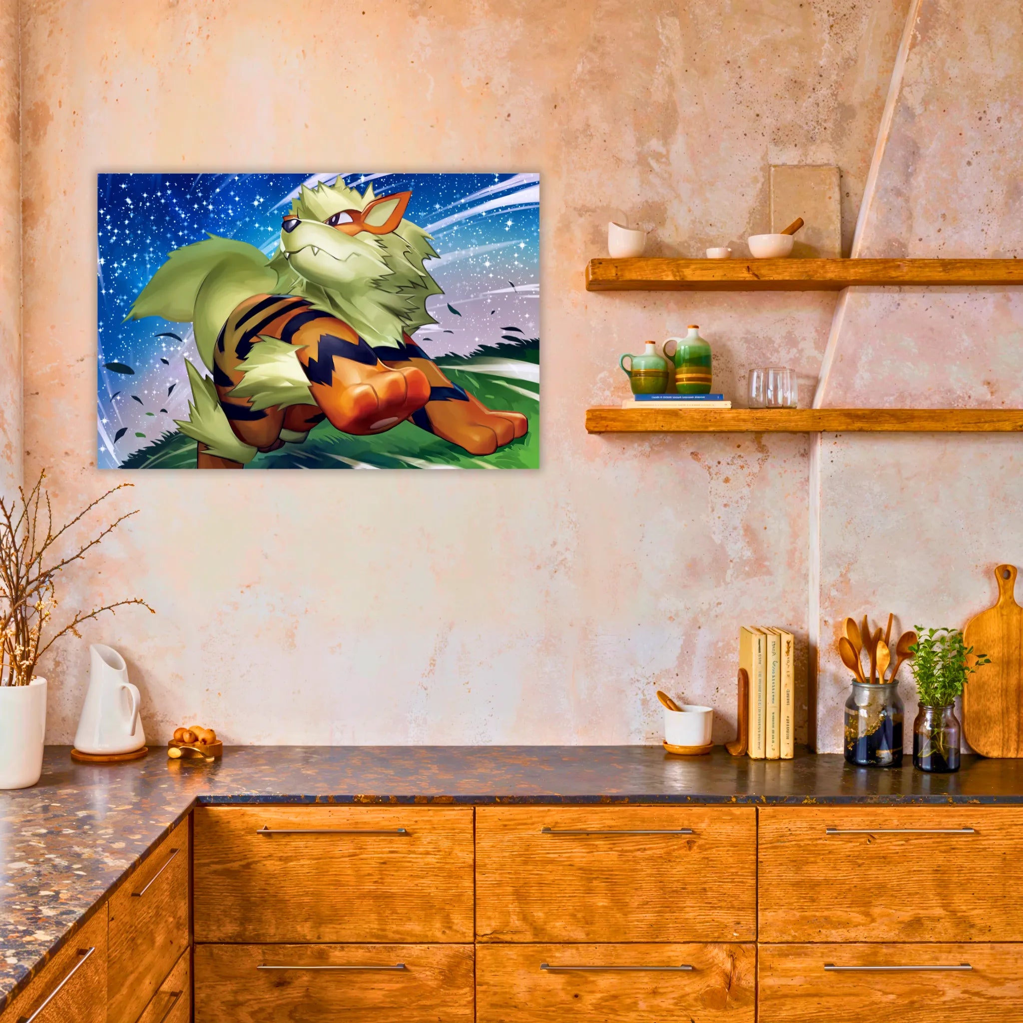 Tableau Pokémon Arcanin Nuit Étoilée