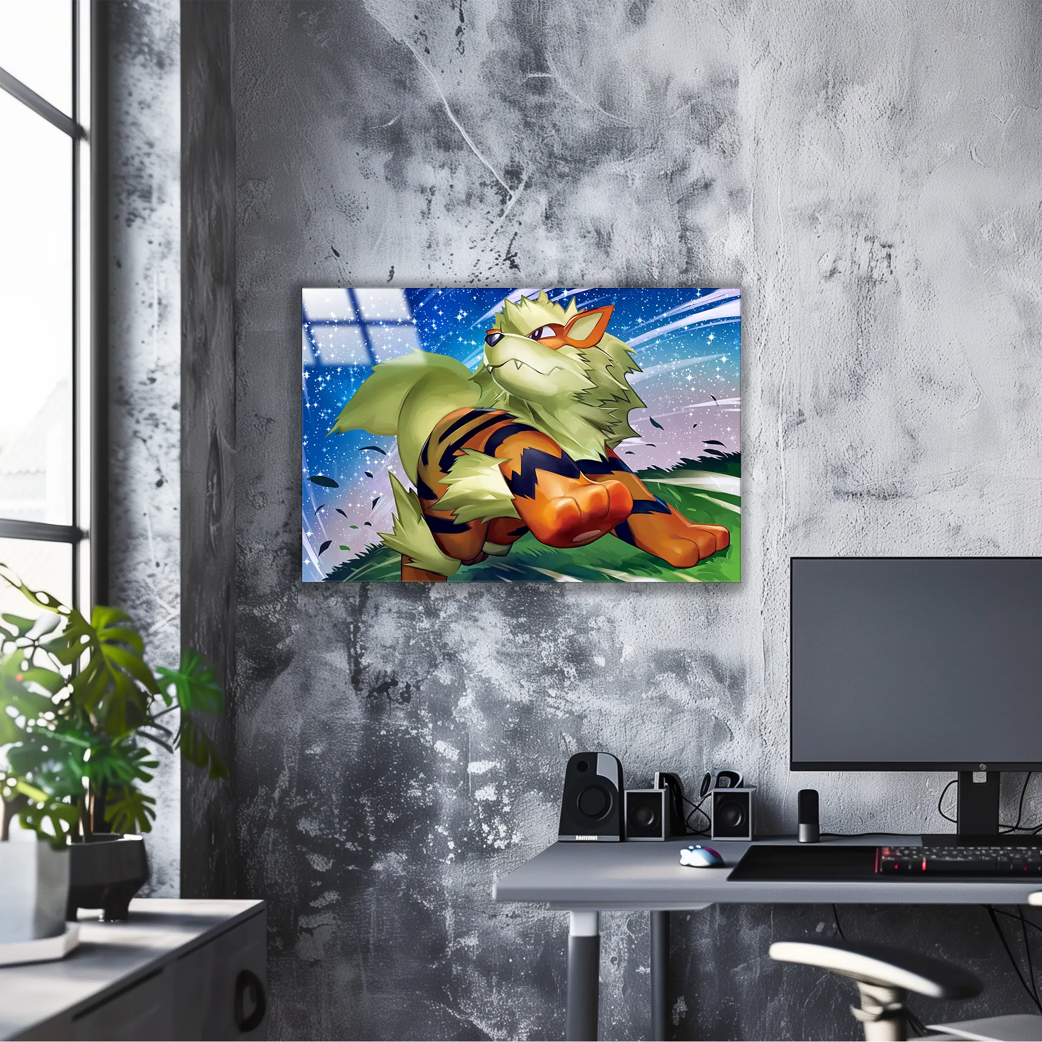 Tableau Pokémon Arcanin Nuit Étoilée