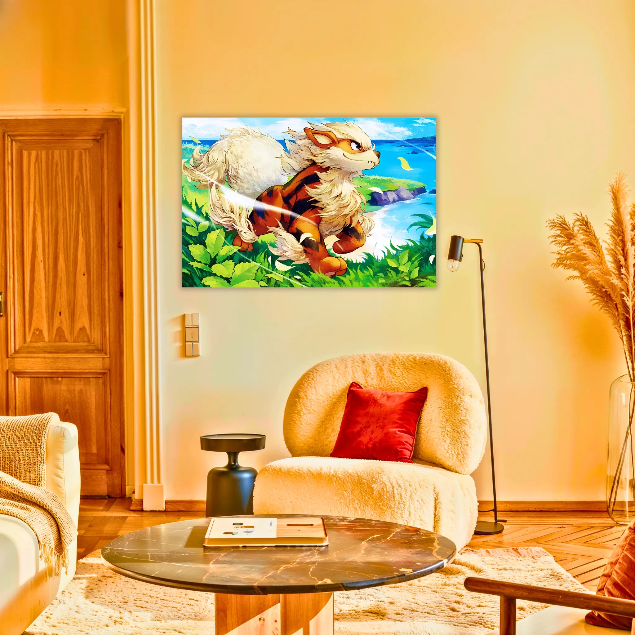 Tableau Pokémon Arcanin Paysage