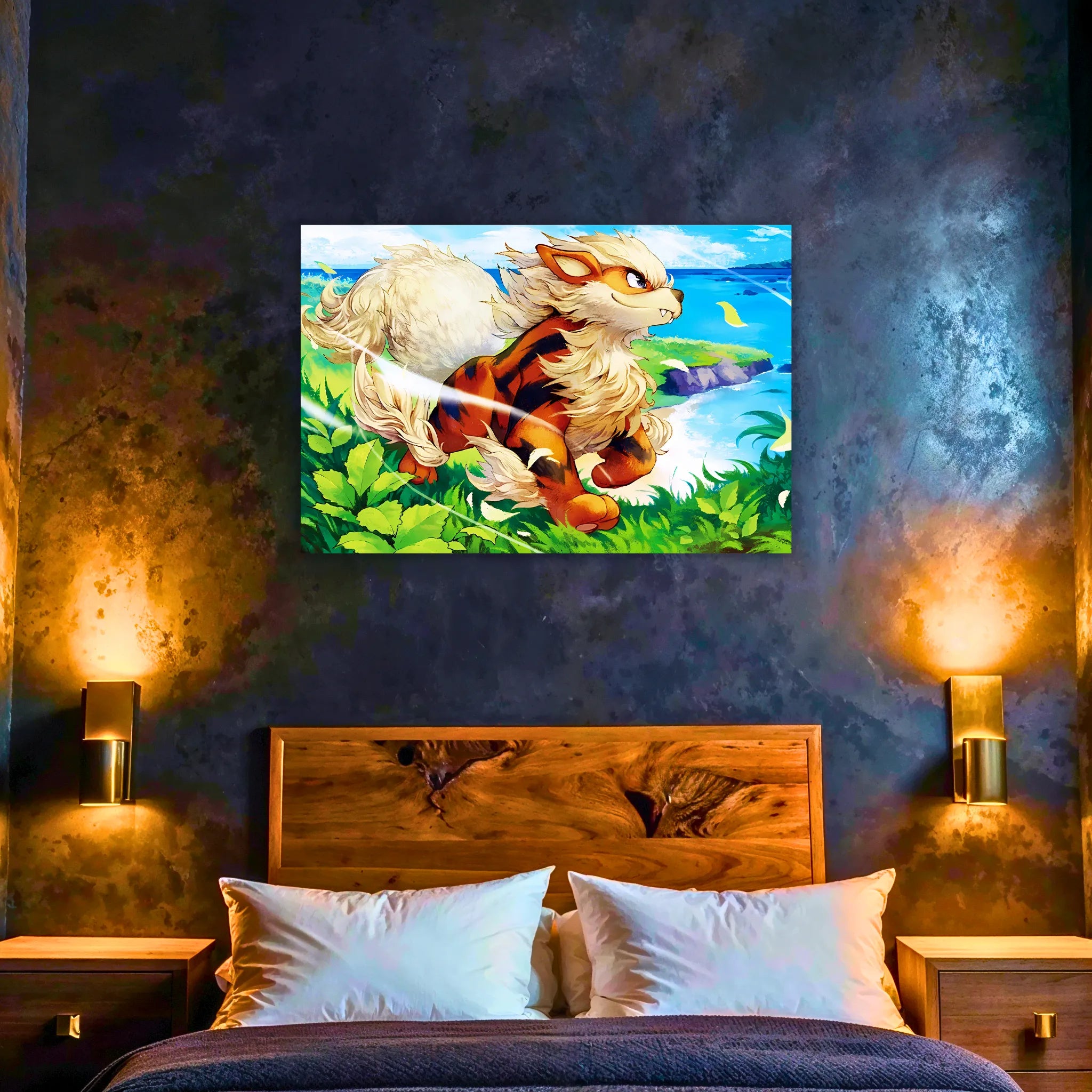 Tableau Pokémon Arcanin Paysage