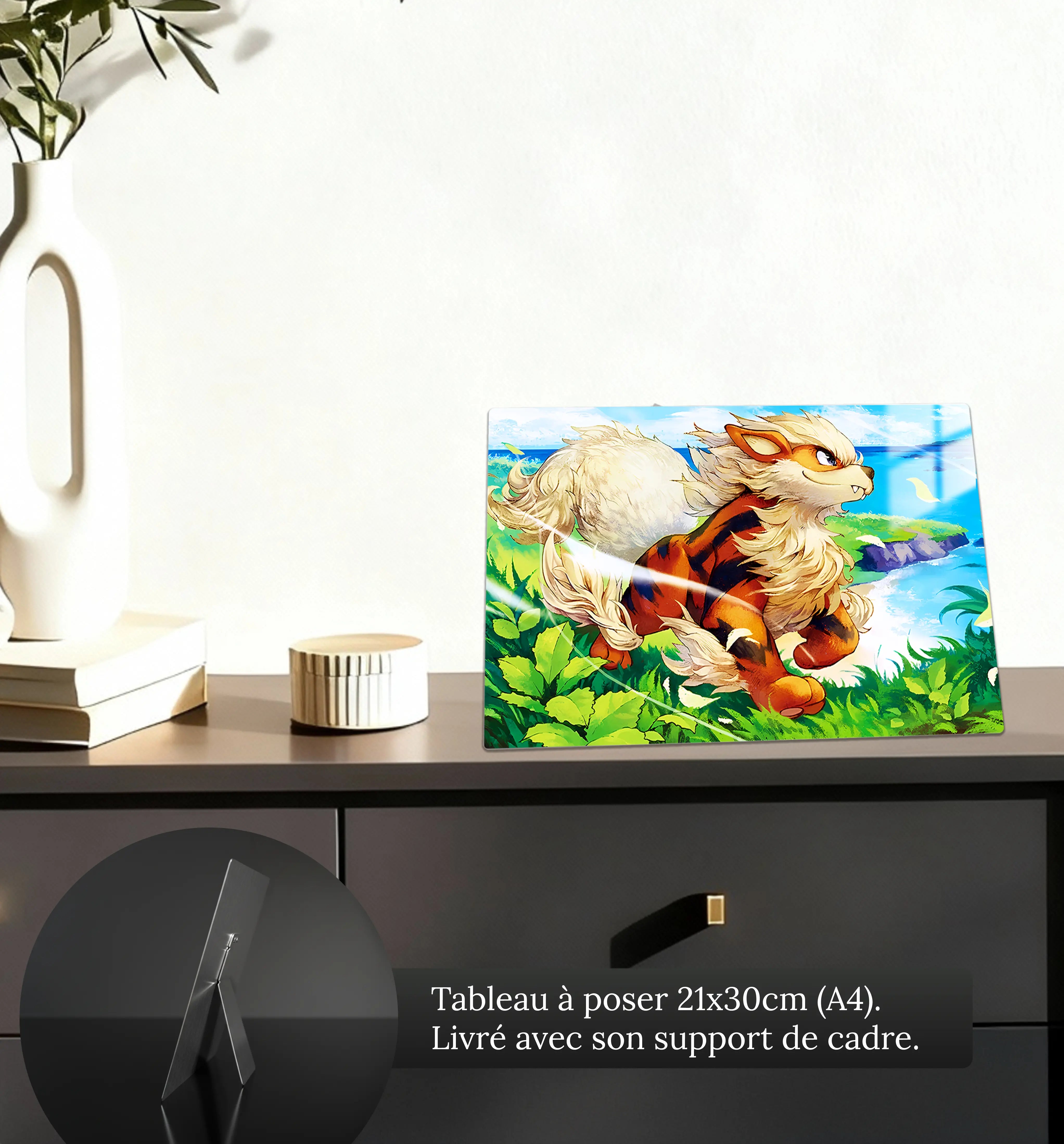 tableau-pokemon-arcanin-paysage-petit-format-a-poser-sur-meuble | DreamWay
