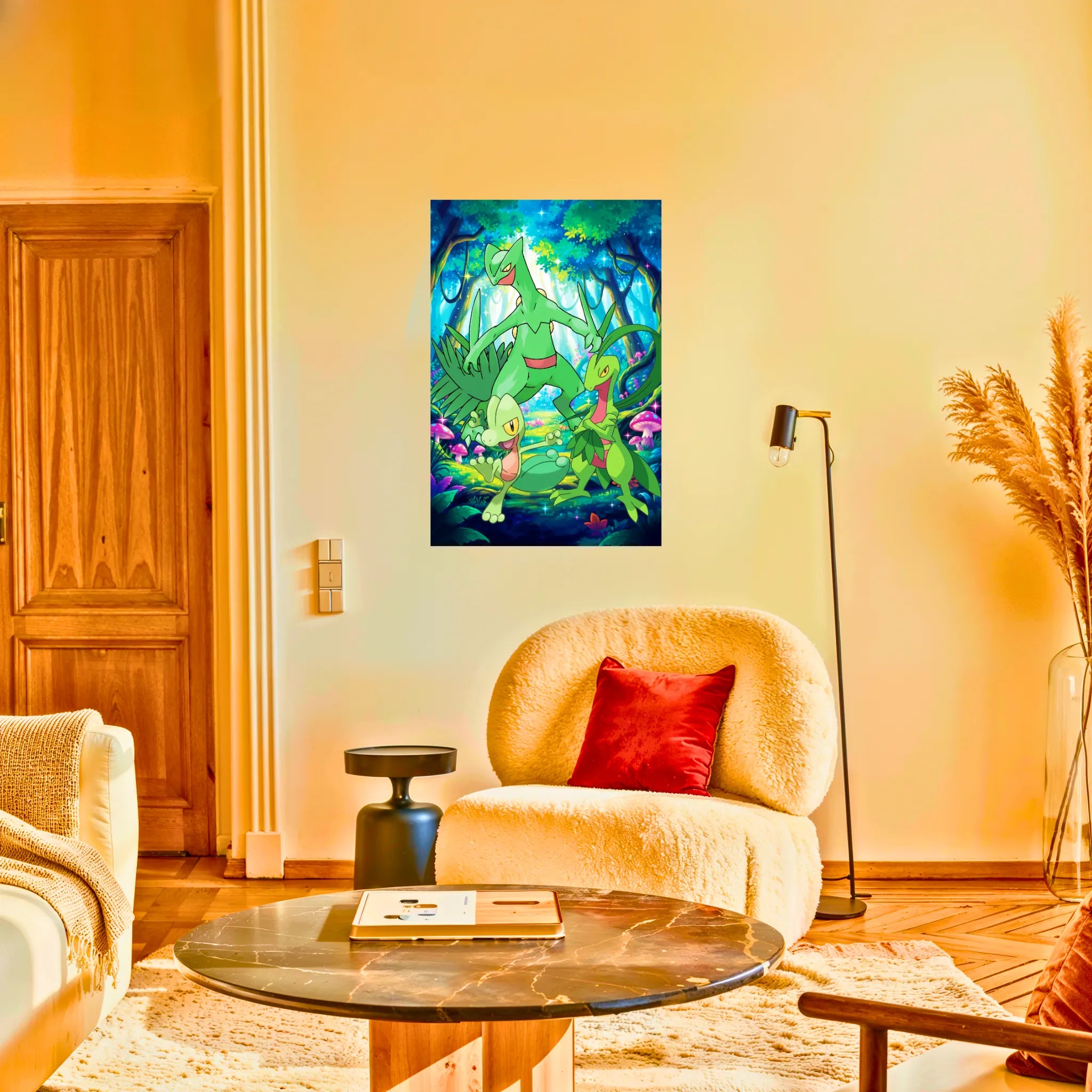 Tableau Pokemon Arcko Et Ses Évolutions