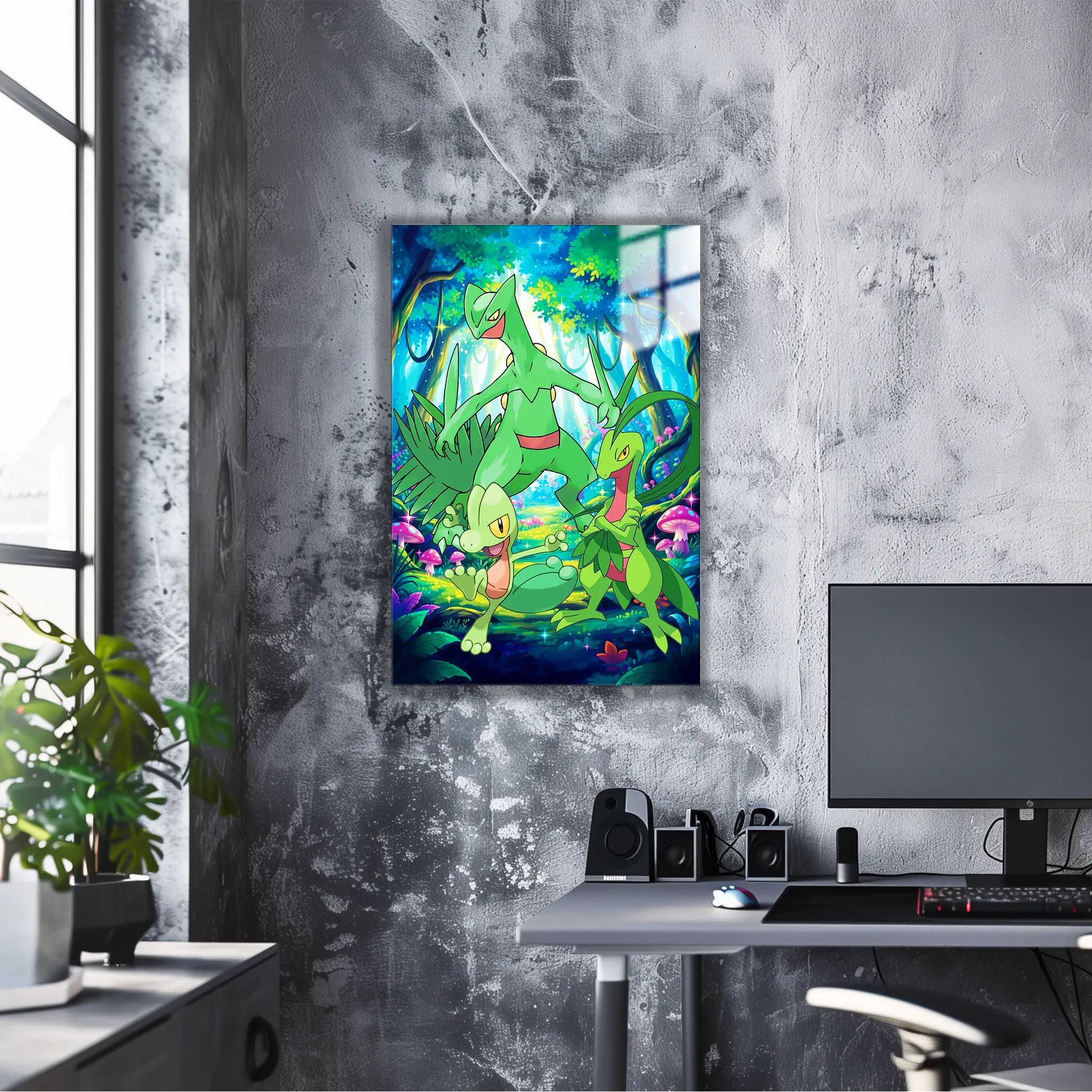 Tableau Pokemon Arcko Et Ses Évolutions