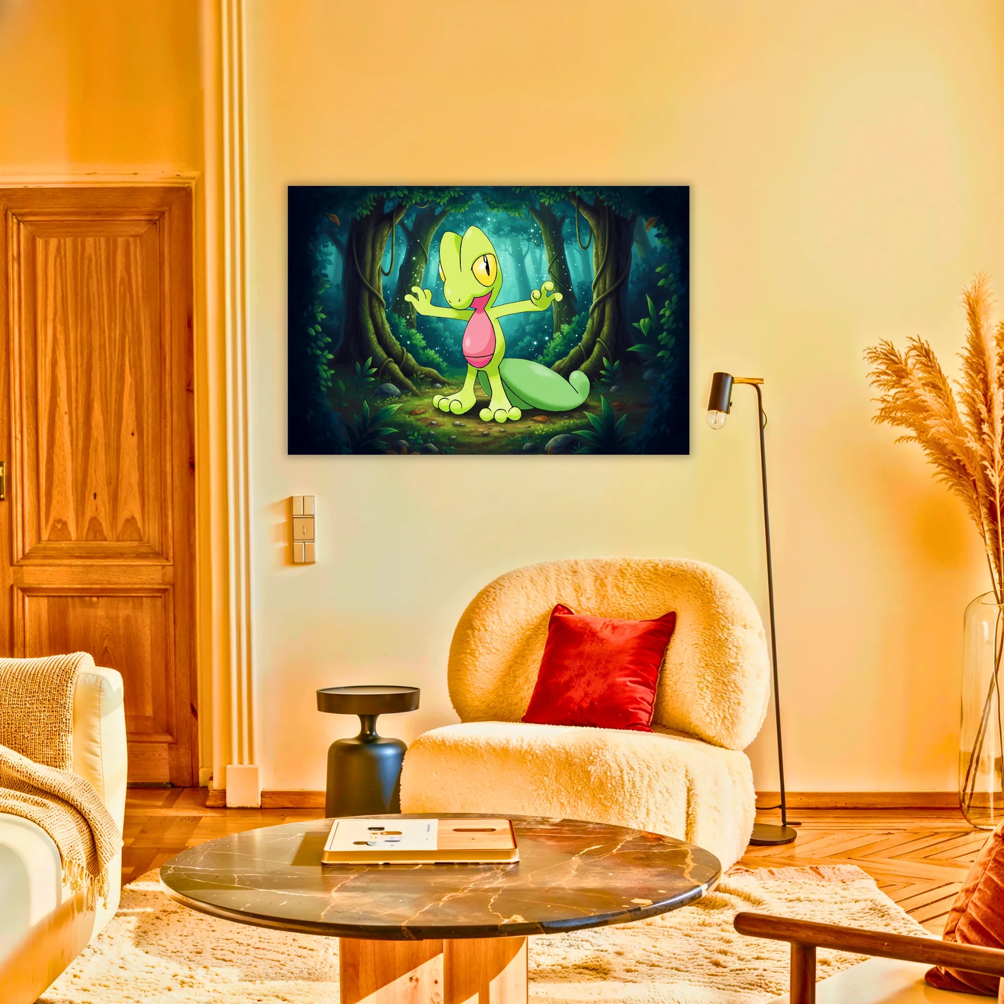 Tableau Pokémon Arcko Paysage