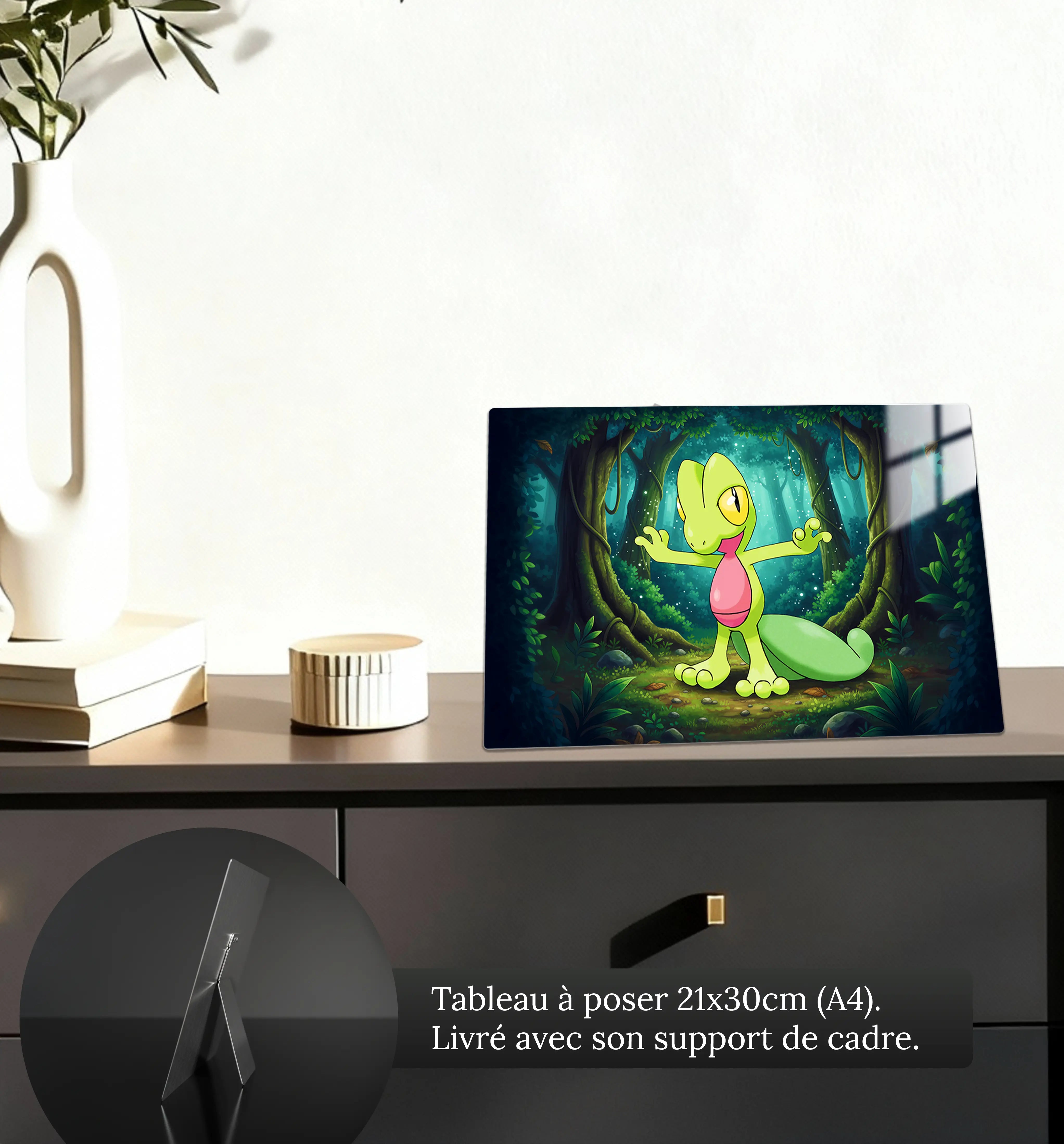 tableau-pokemon-arcko-paysage-petit-format-a-poser-sur-meuble | DreamWay