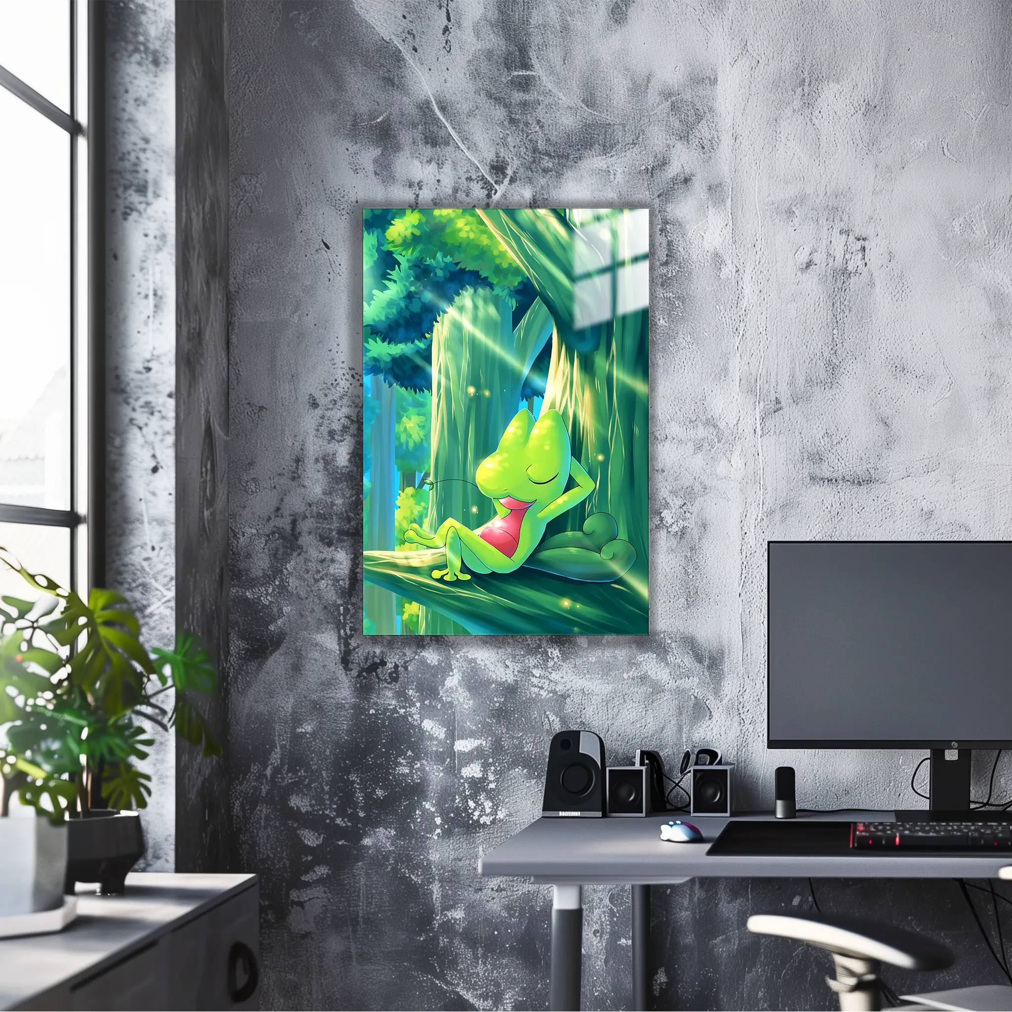 Tableau Pokémon Arcko Sieste