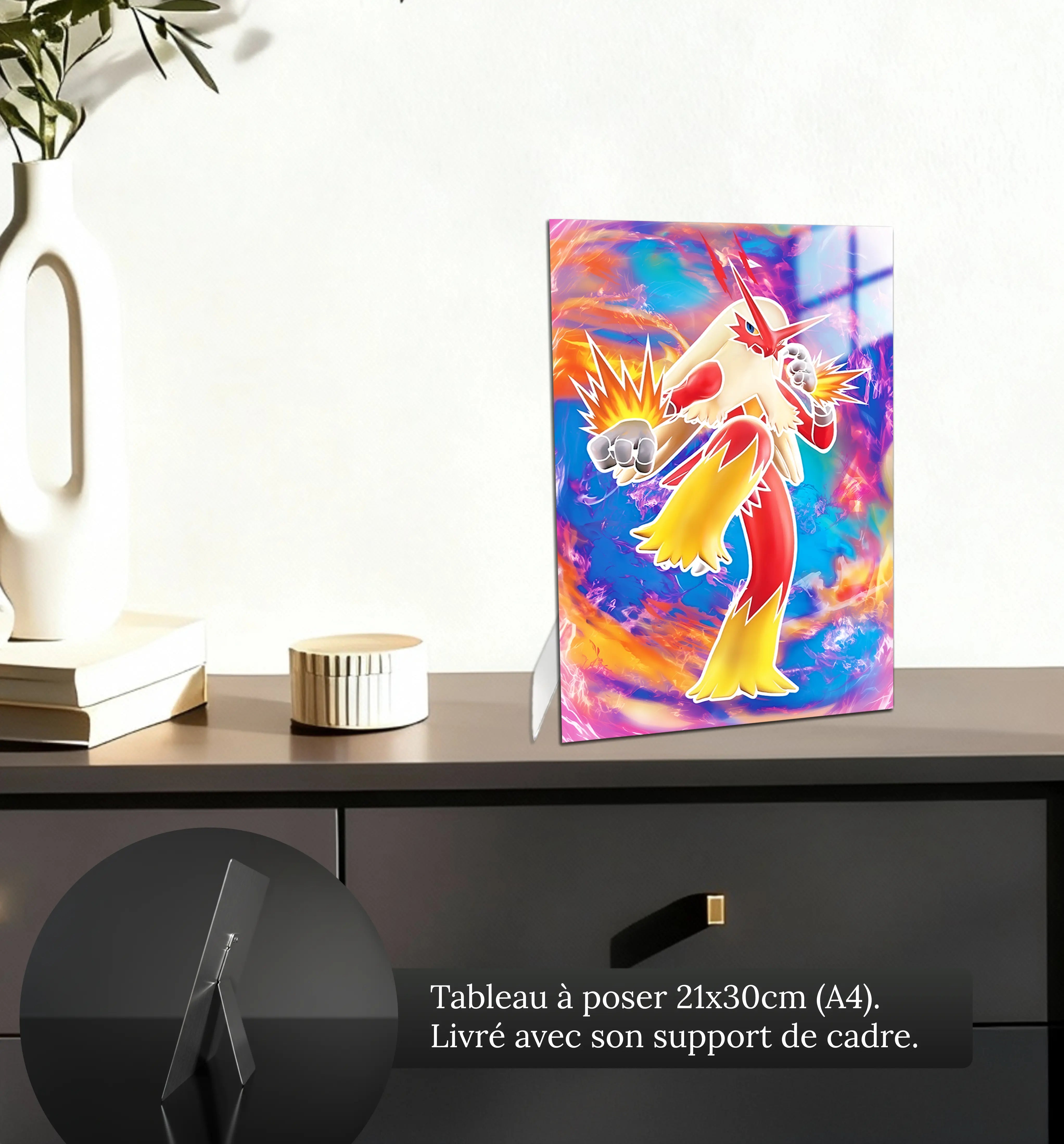 tableau-pokemon-brasegali-pied-voltige-petit-format-a-poser-sur-meuble | DreamWay