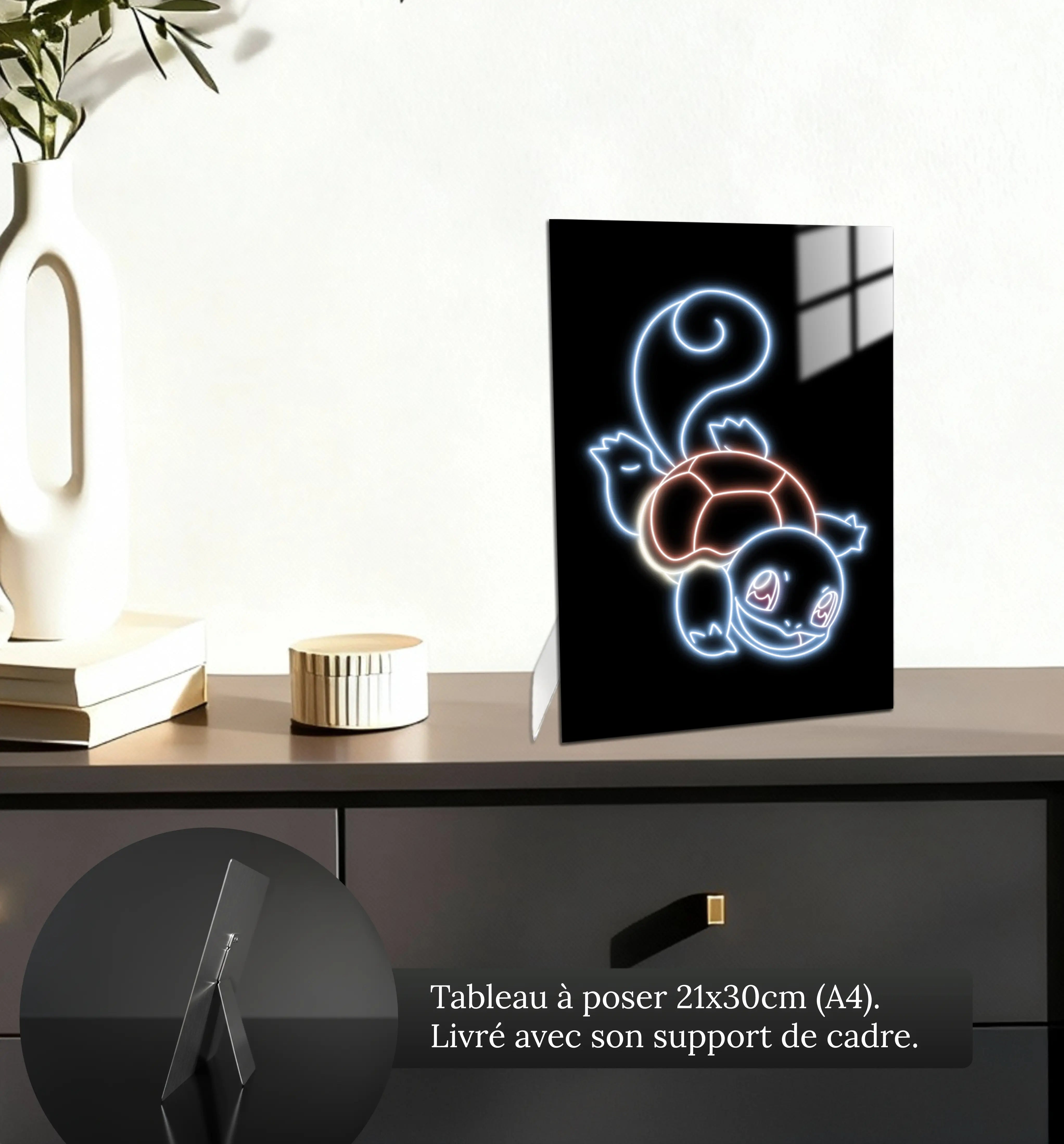 tableau-pokemon-carapuce-neon-petit-format-a-poser-sur-meuble | DreamWay