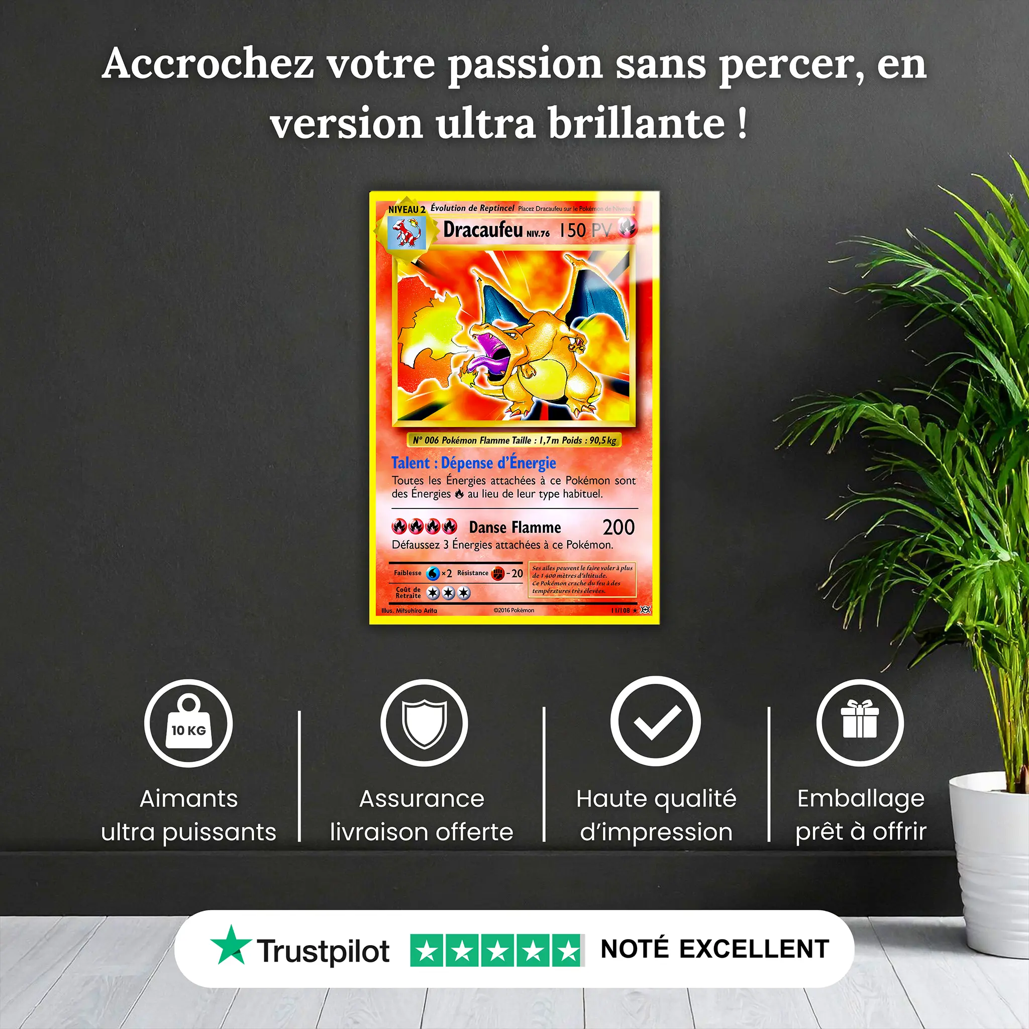 tableau-pokemon-carte-dracaufeu-pourquoi-acheter | DreamWay