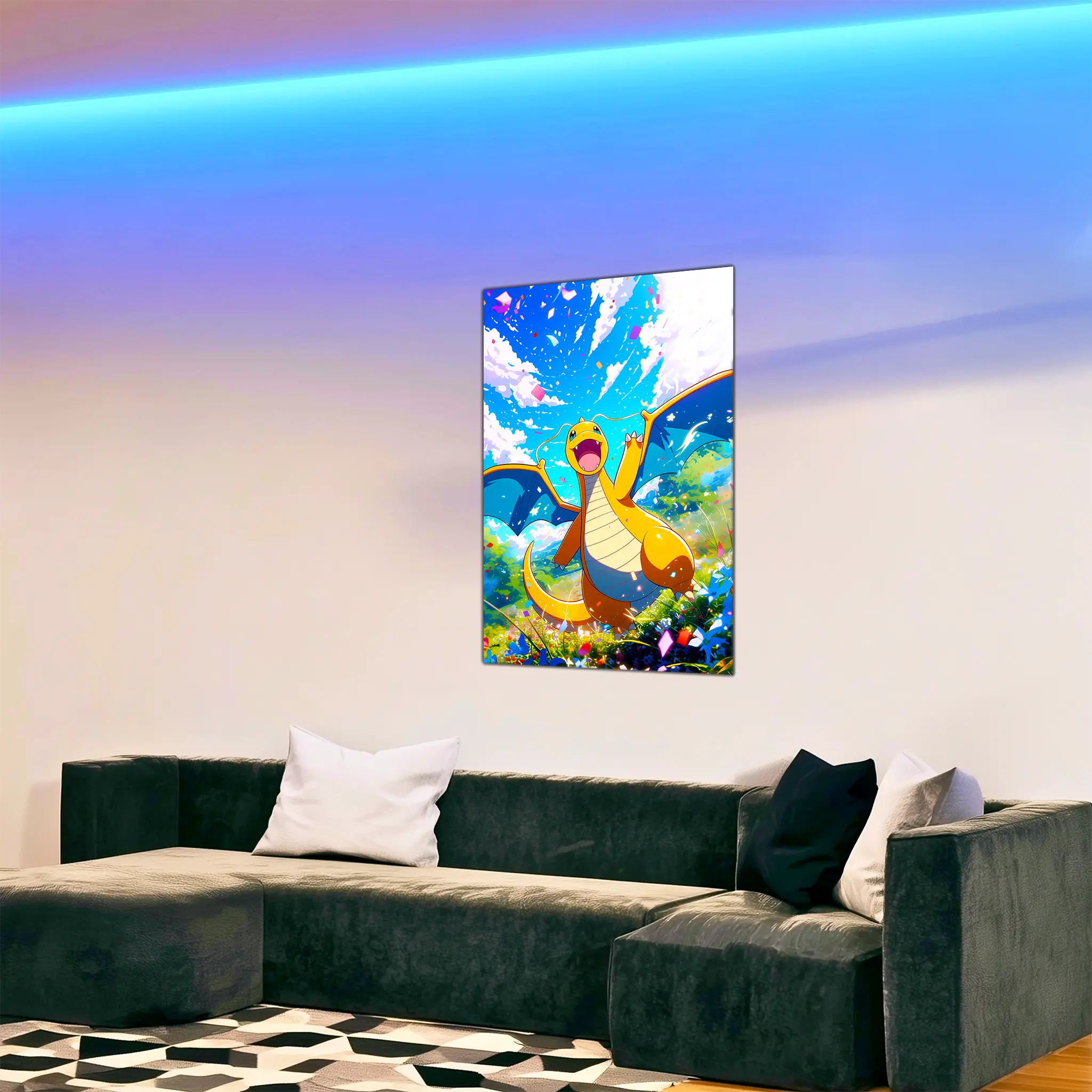 tableau-pokemon-dracolosse-dans-le-salon | DreamWay