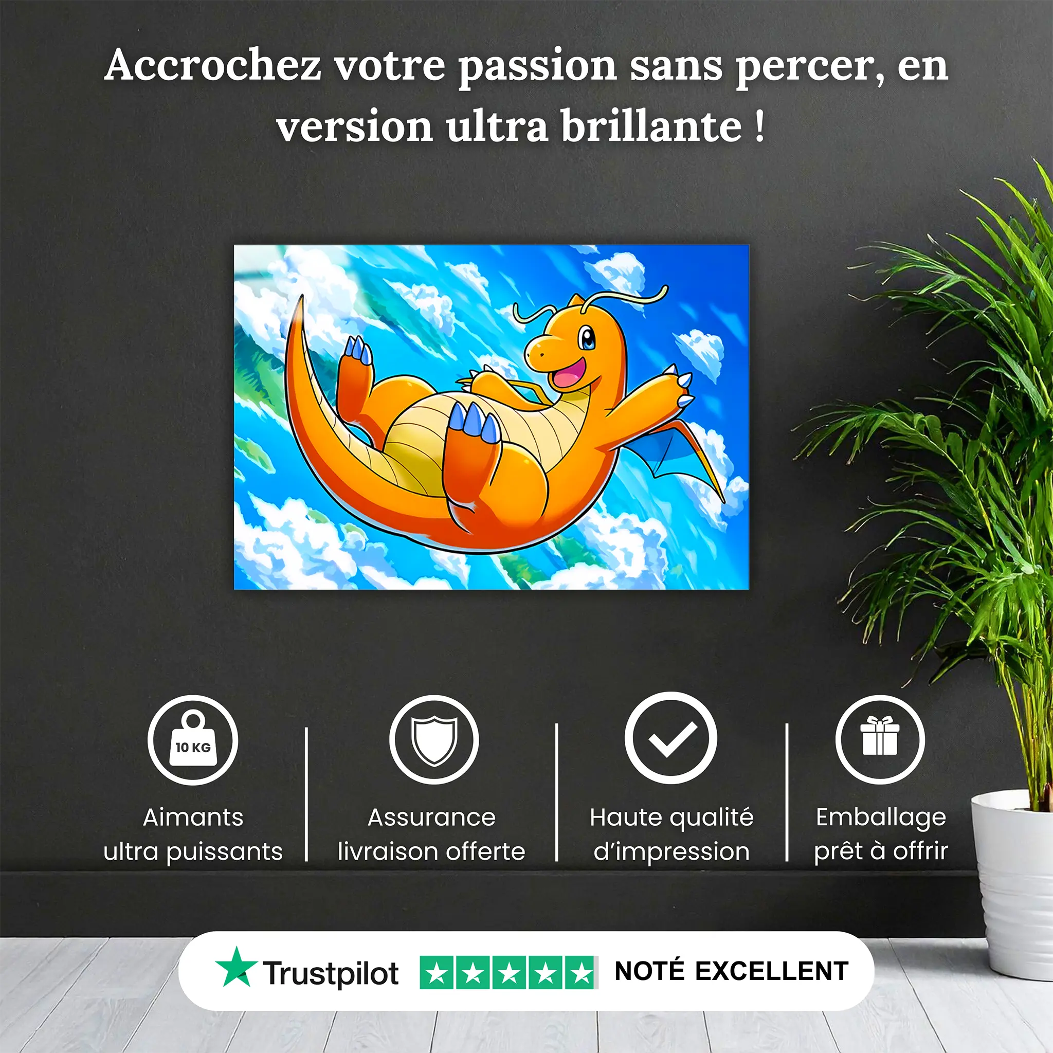 tableau-pokemon-dracolosse-paysage-pourquoi-acheter | DreamWay