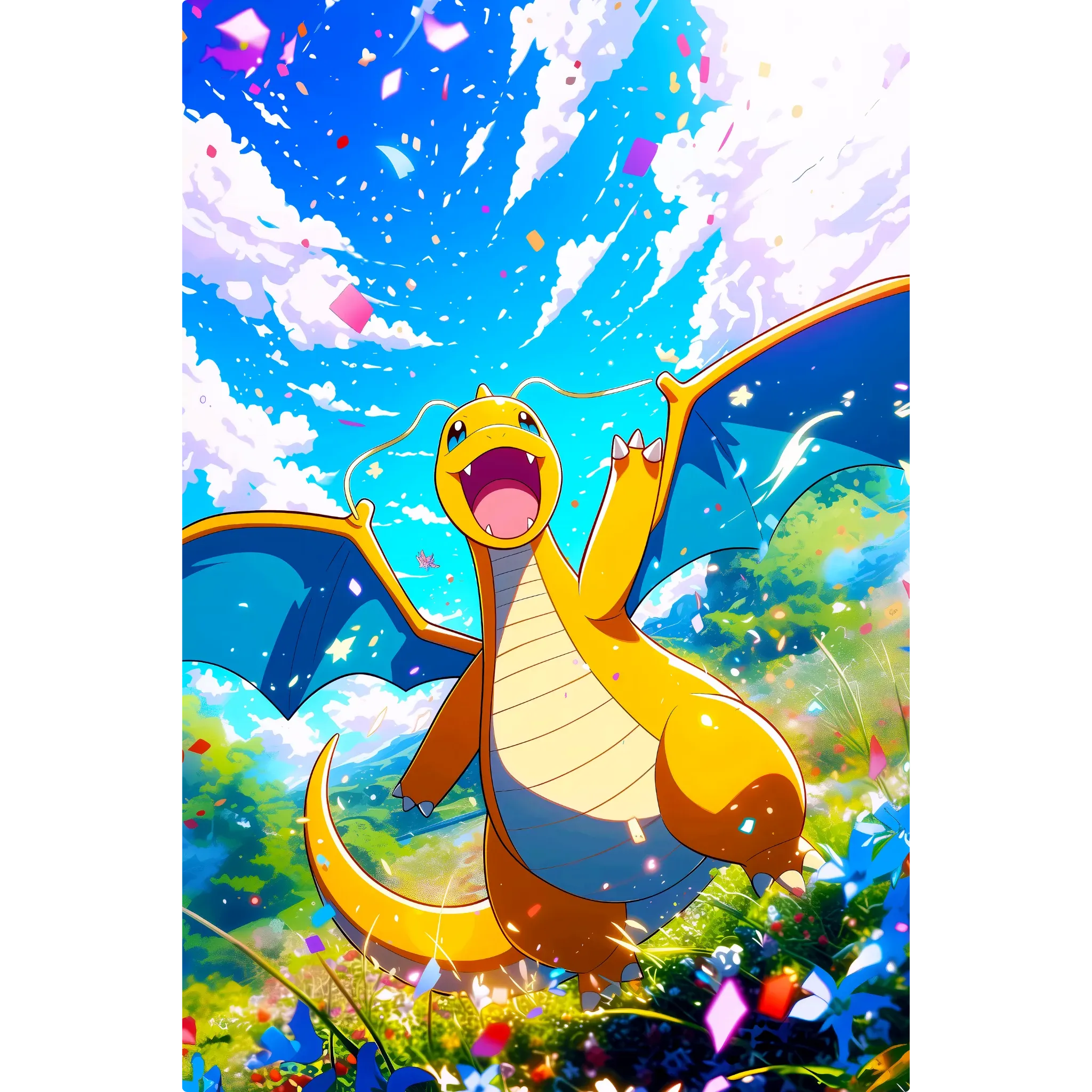 Tableau Pokémon Dracolosse