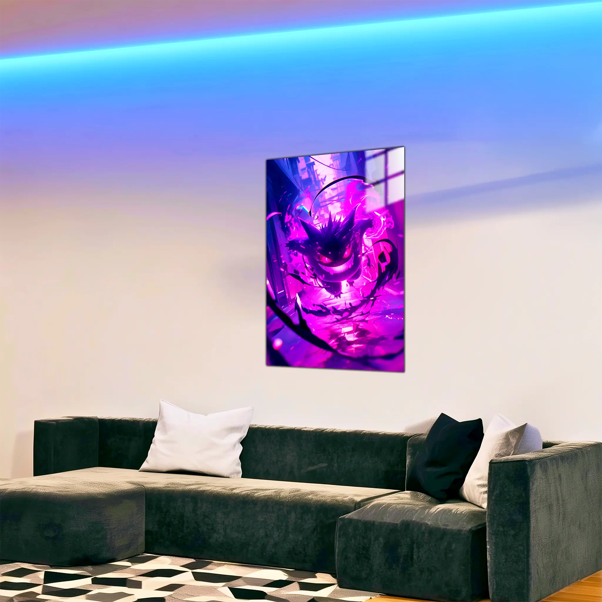tableau-pokemon-ectoplasma-tourment-dans-le-salon | DreamWay
