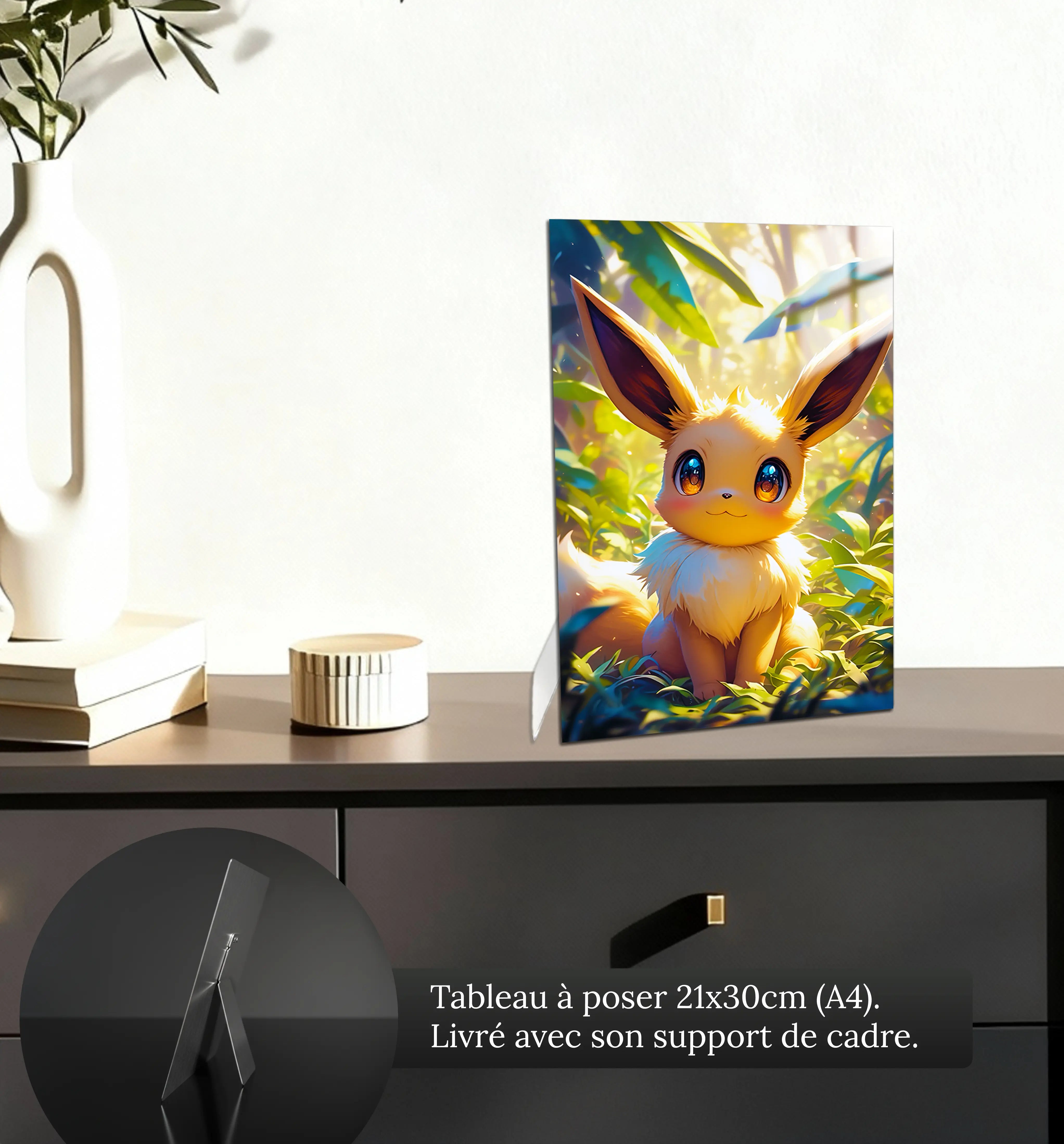 tableau-pokemon-evoli-petit-format-a-poser-sur-meuble | DreamWay