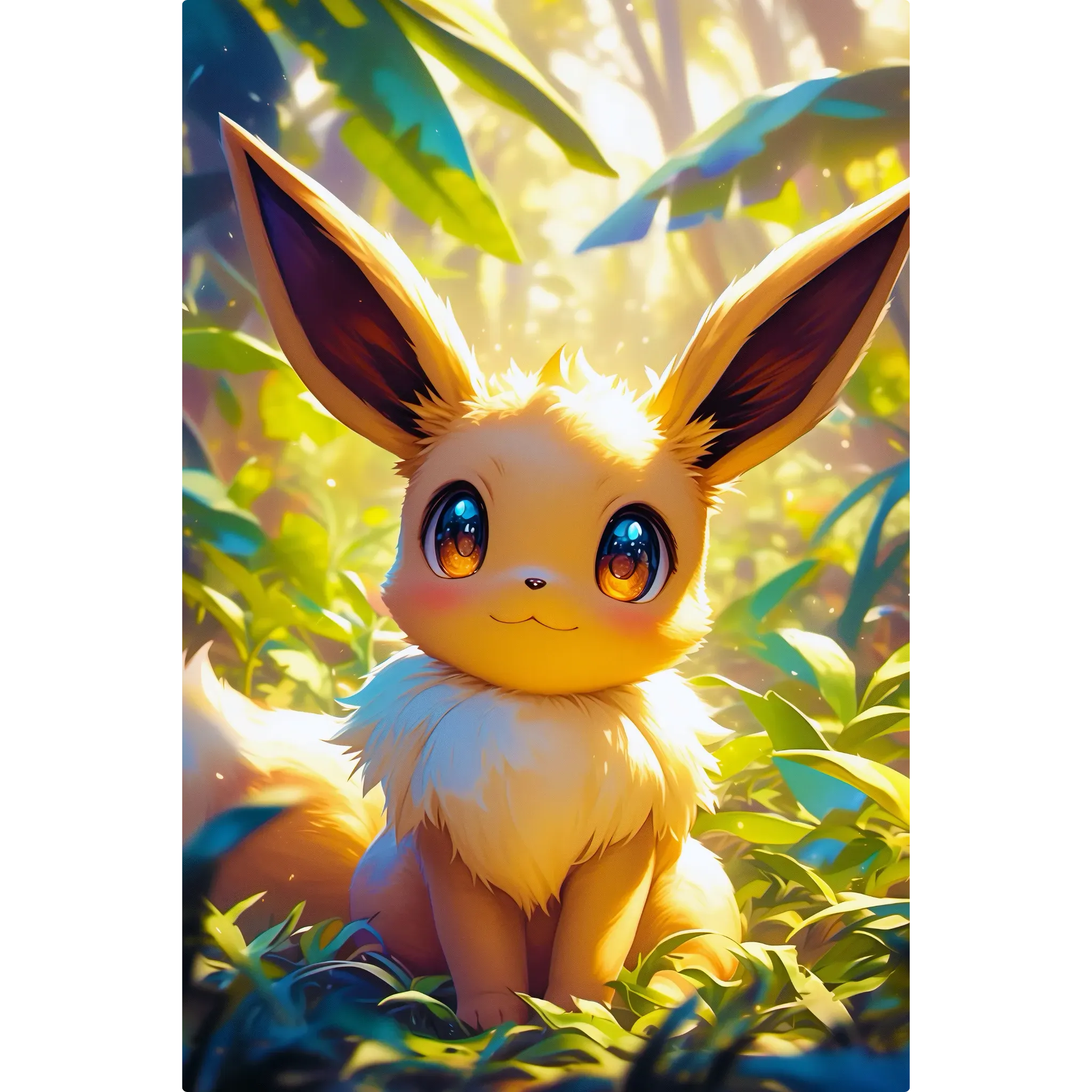 Tableau Pokémon Evoli