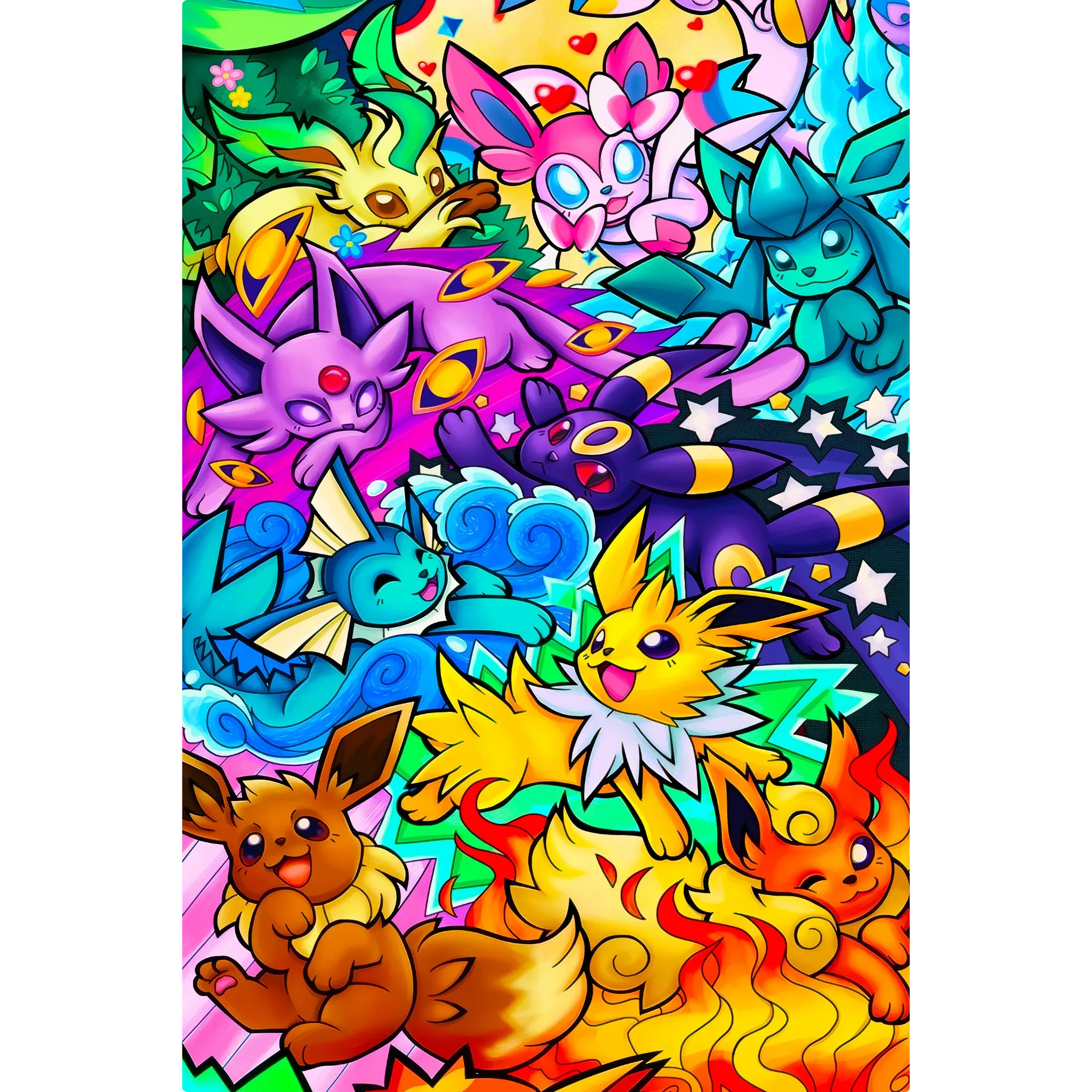 Tableau Pokémon Evolition