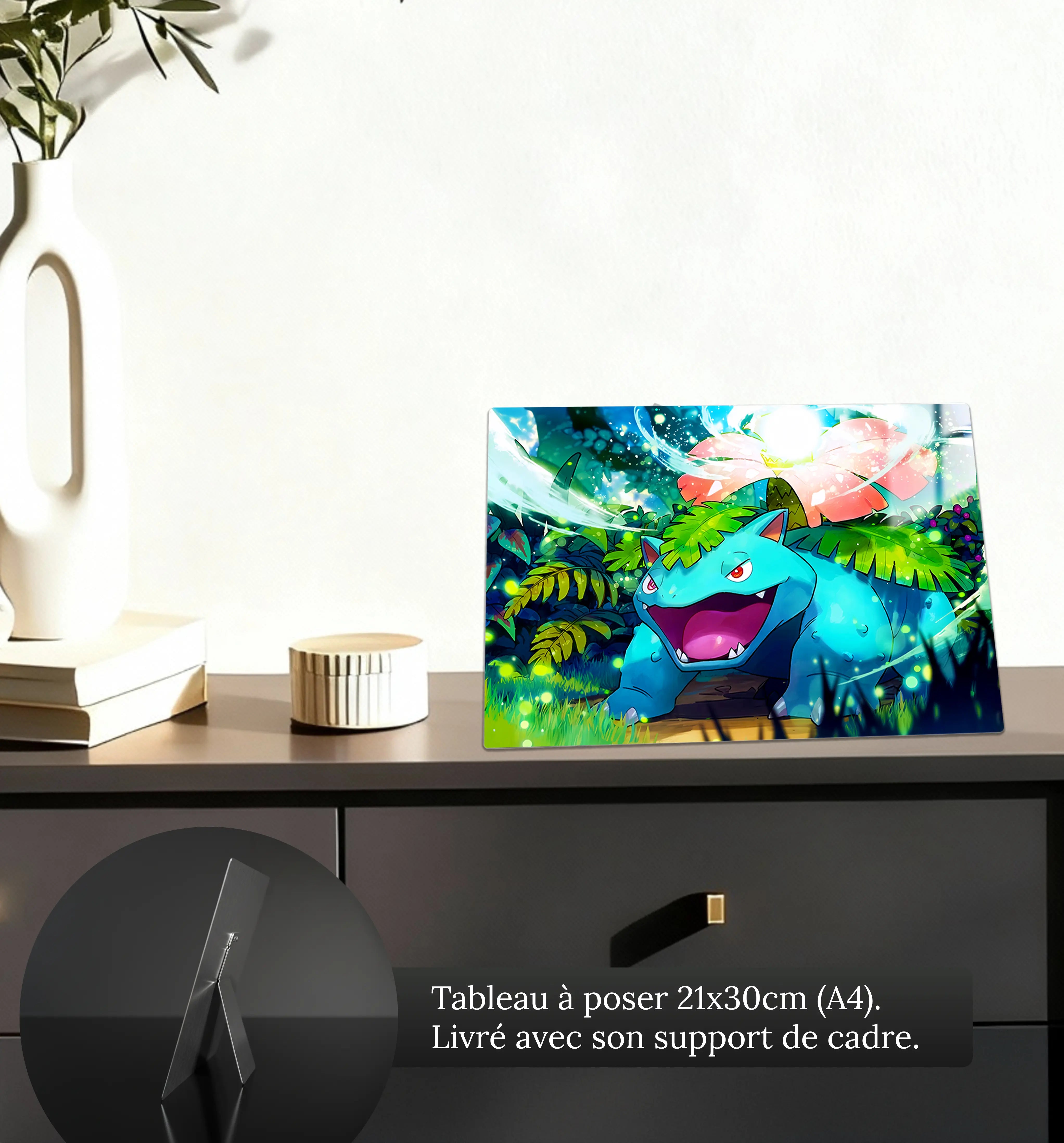tableau-pokemon-florizarre-paysage-petit-format-a-poser-sur-meuble | DreamWay