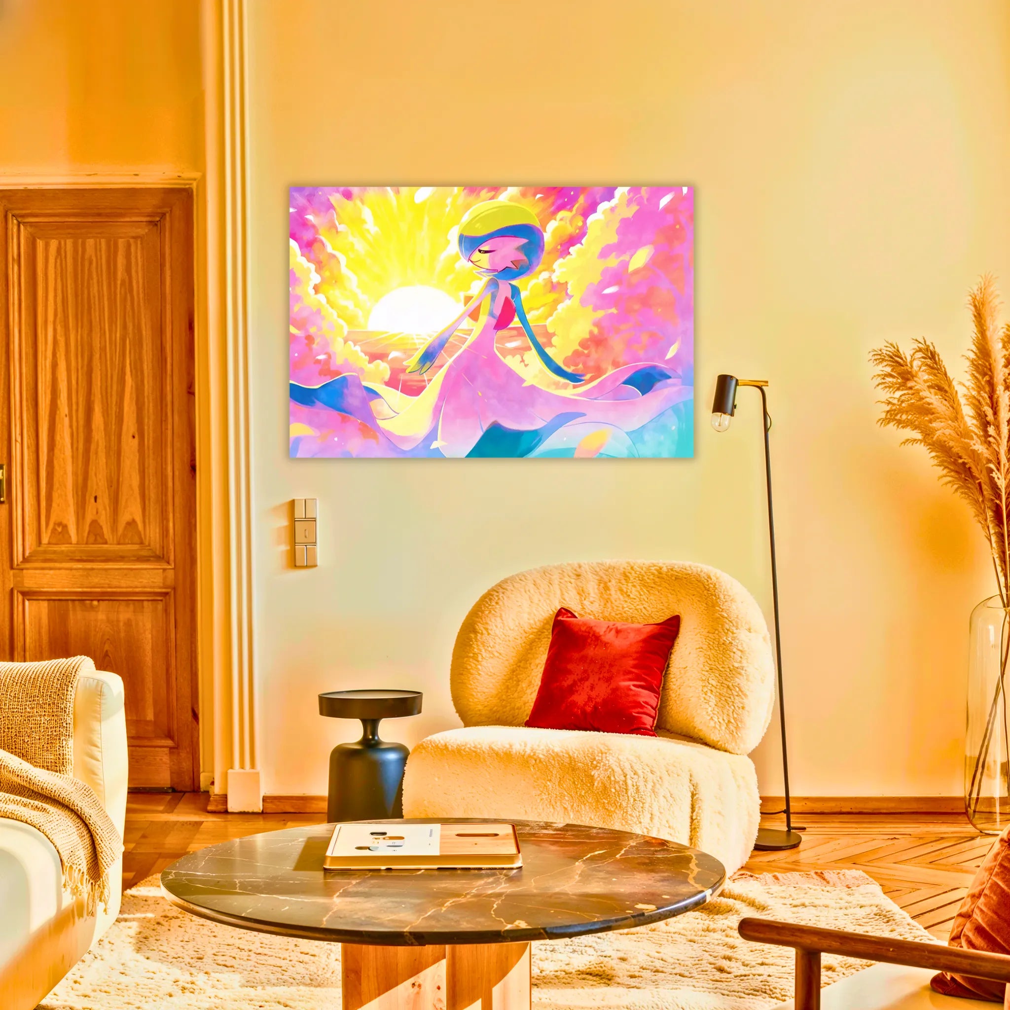 Tableau Pokémon Gardevoir Paysage