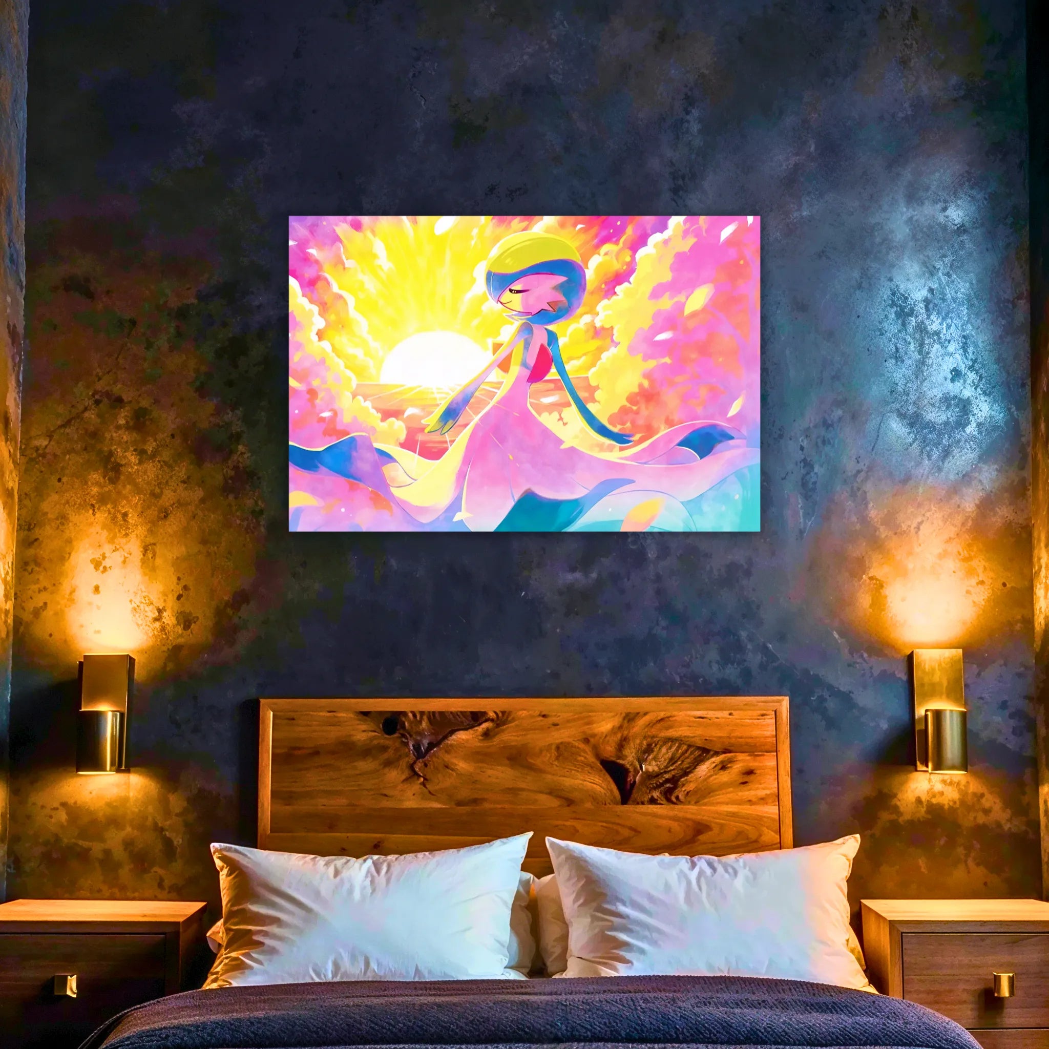Tableau Pokémon Gardevoir Paysage