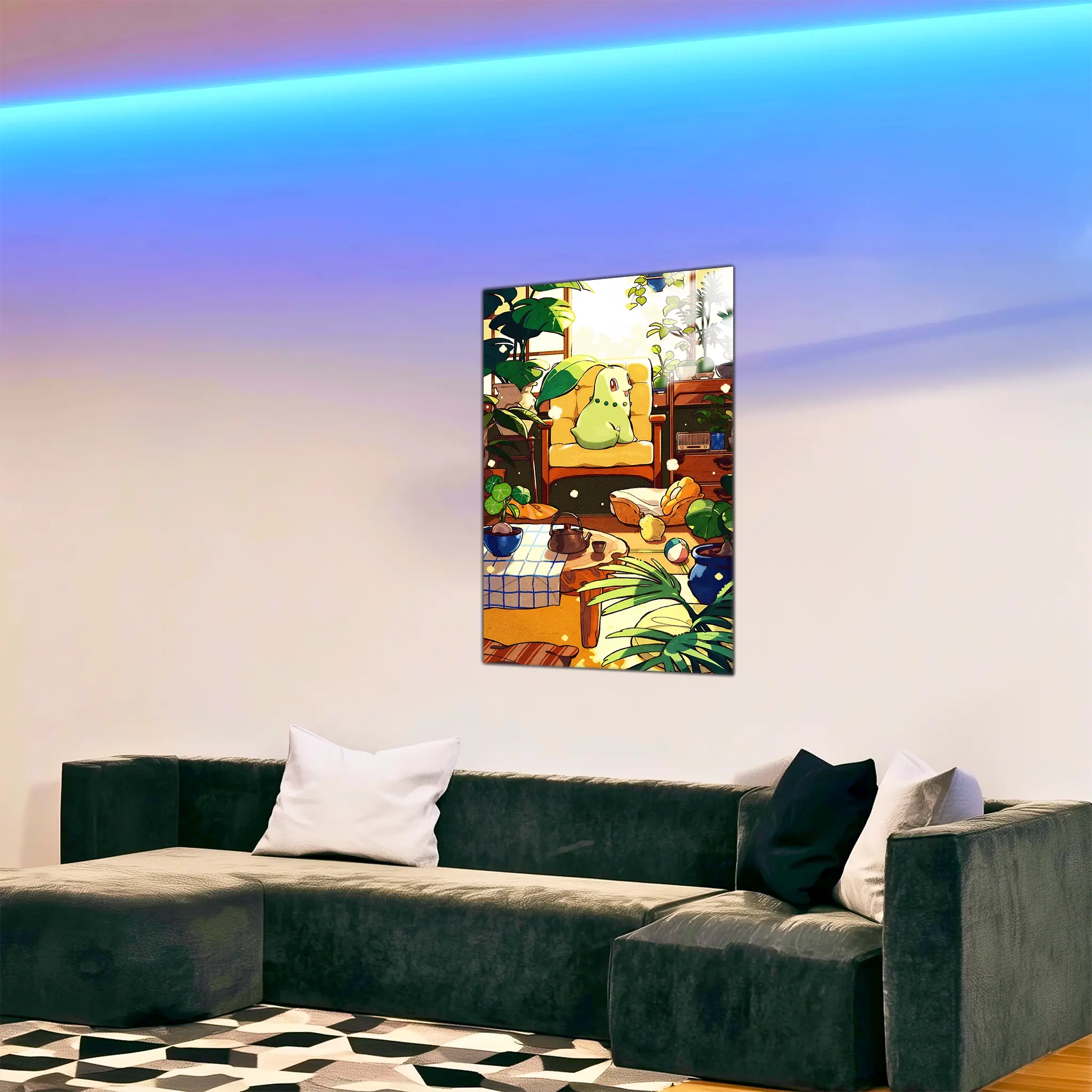 tableau-pokemon-germignon-dans-le-salon | DreamWay