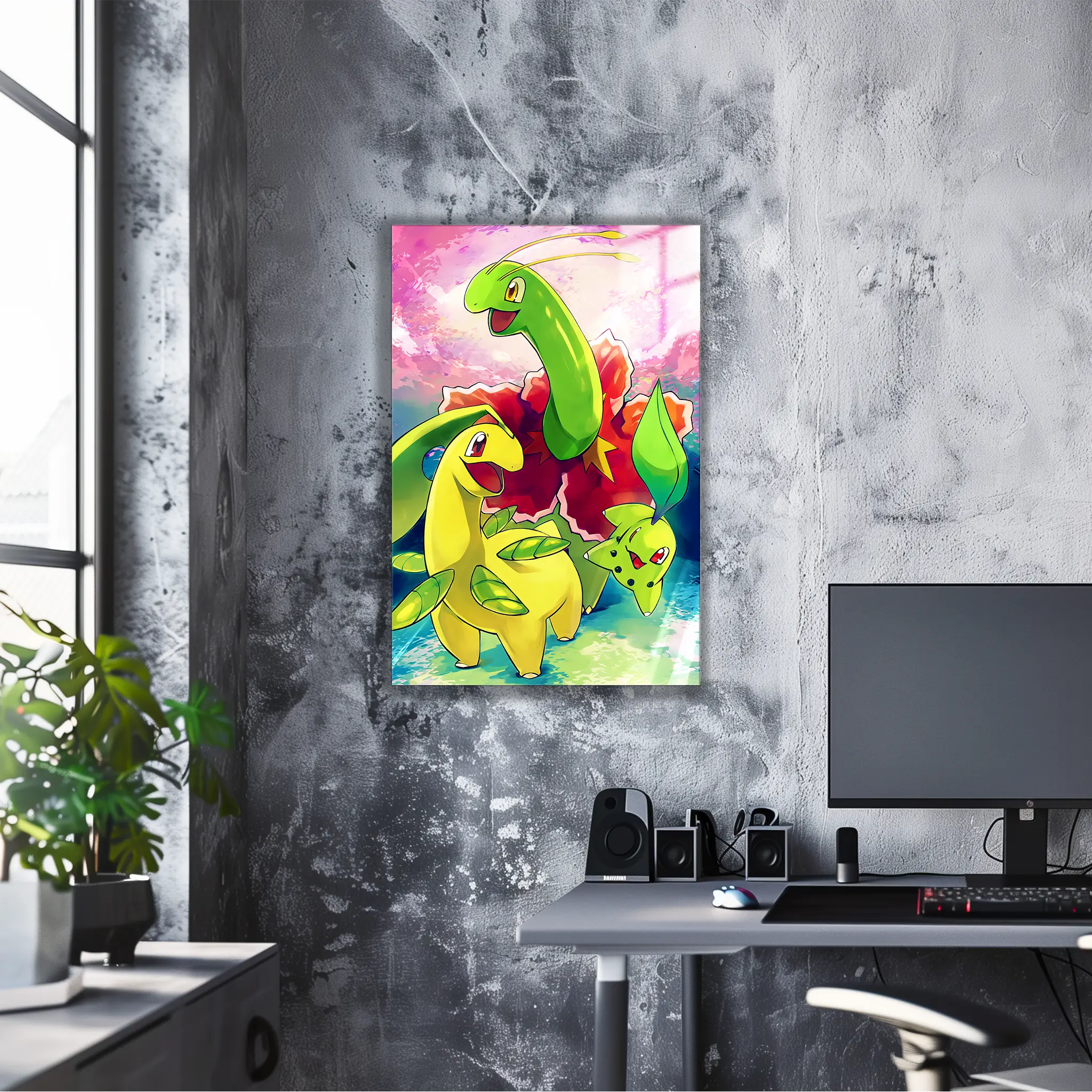 Tableau Pokémon Germignon Et Ses Évolutions