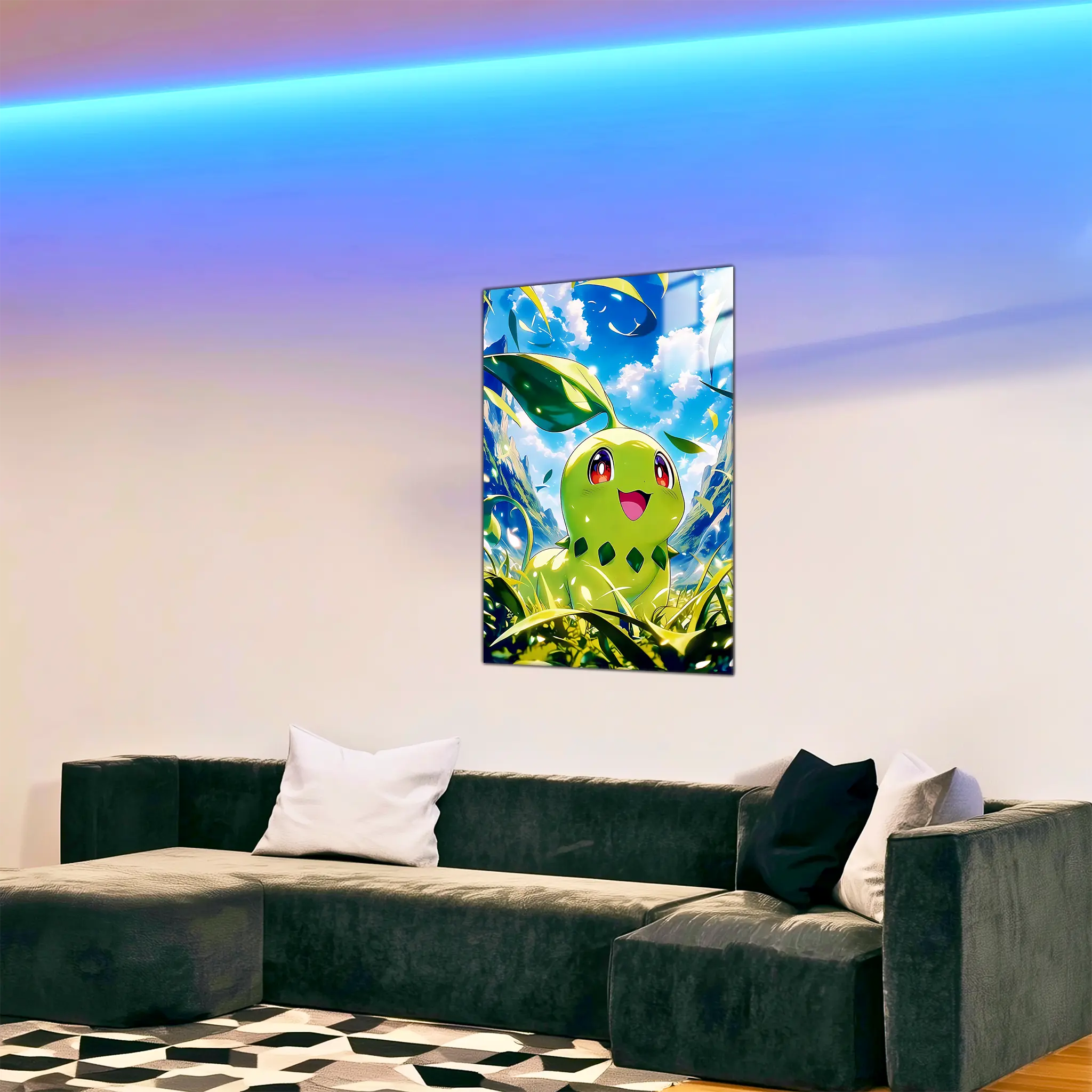 tableau-pokemon-germignon-nature-dans-le-salon | DreamWay