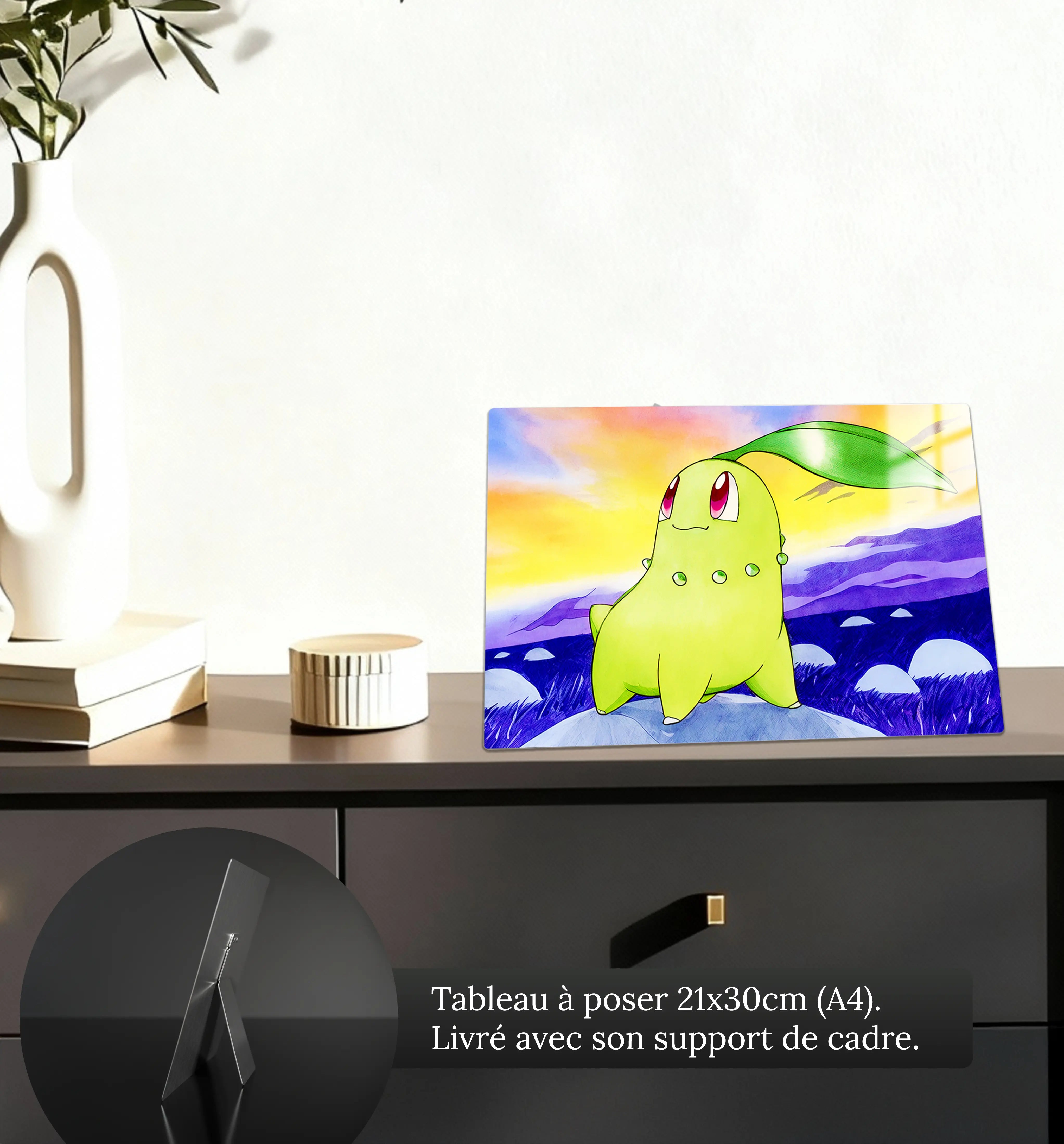 tableau-pokemon-germignon-paysage-petit-format-a-poser-sur-meuble | DreamWay