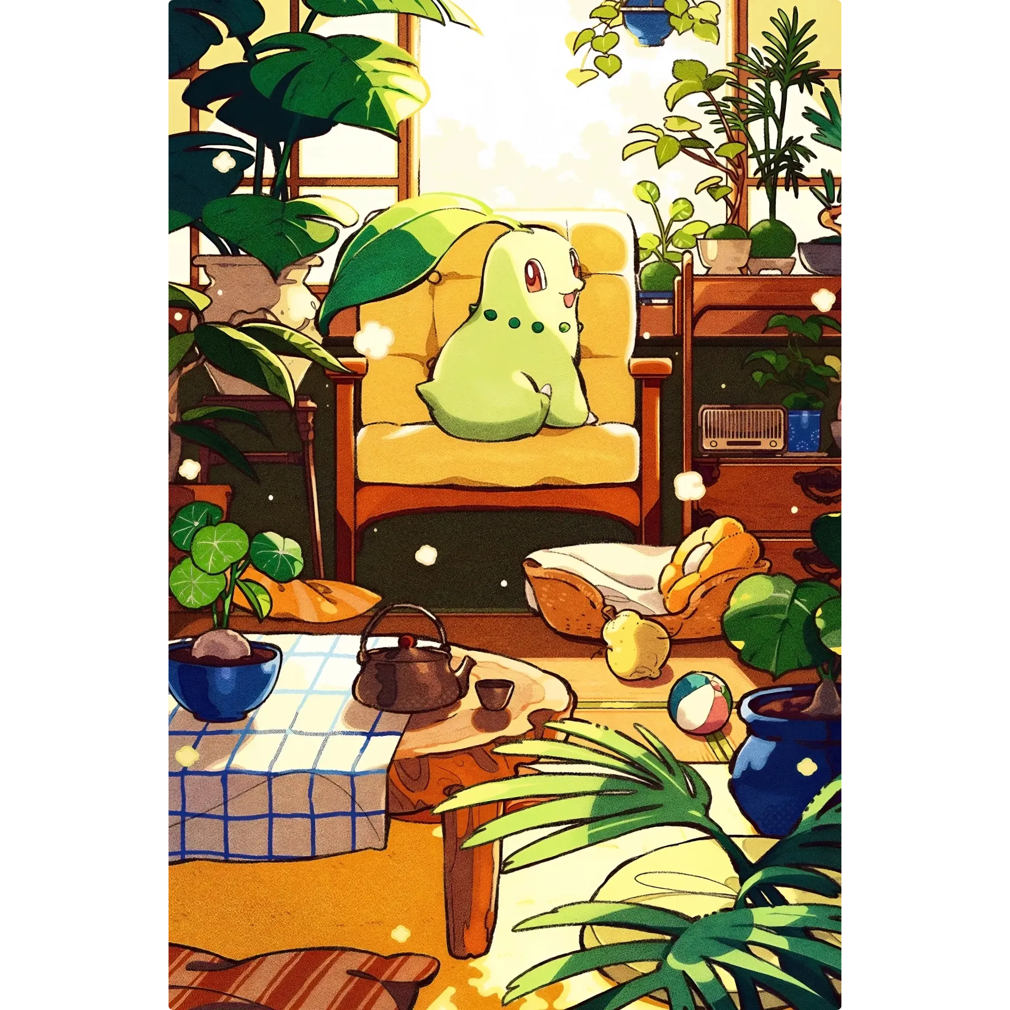 Tableau Pokémon Germignon